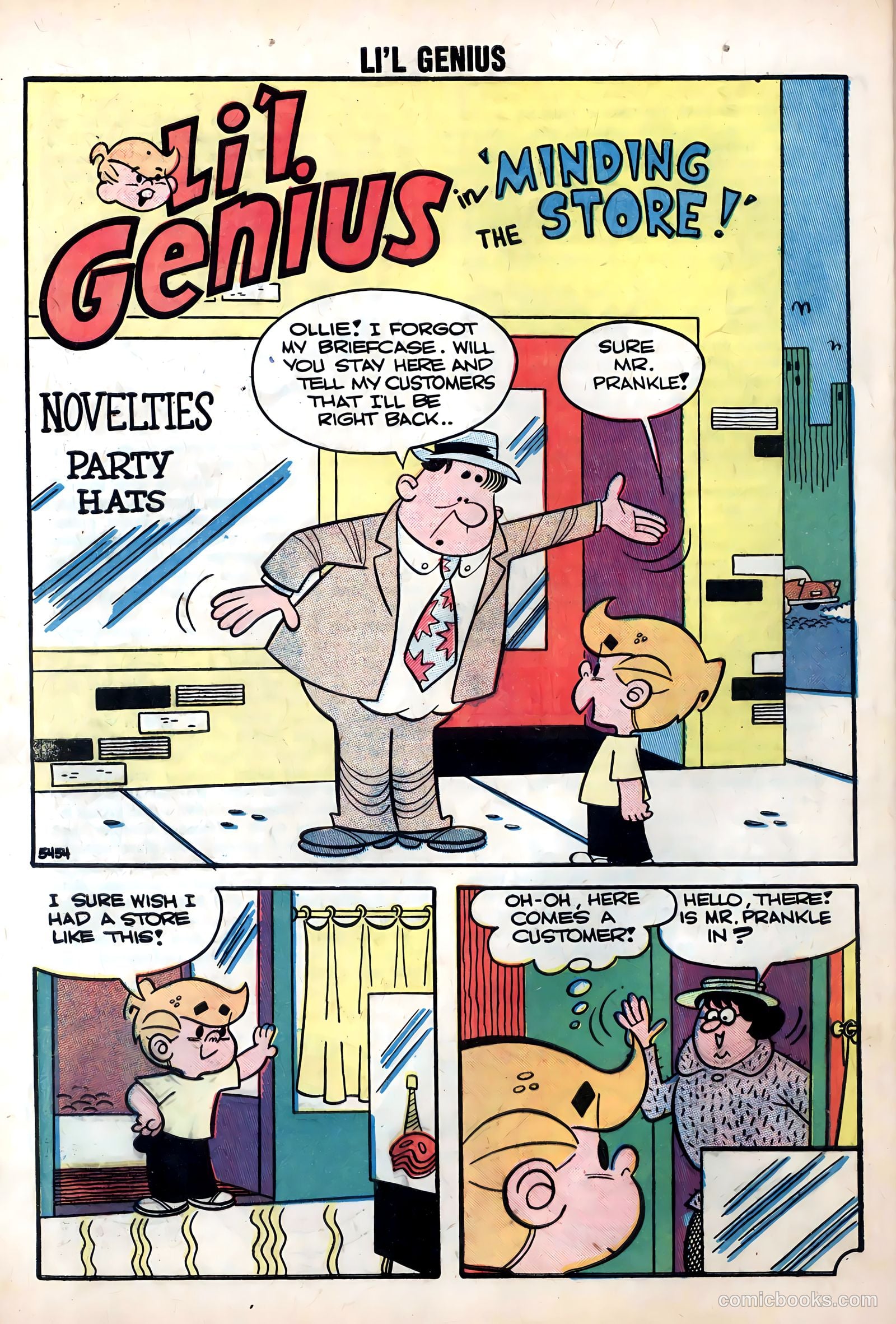 Li'l Genius #23 (1959) — page 28 of 36