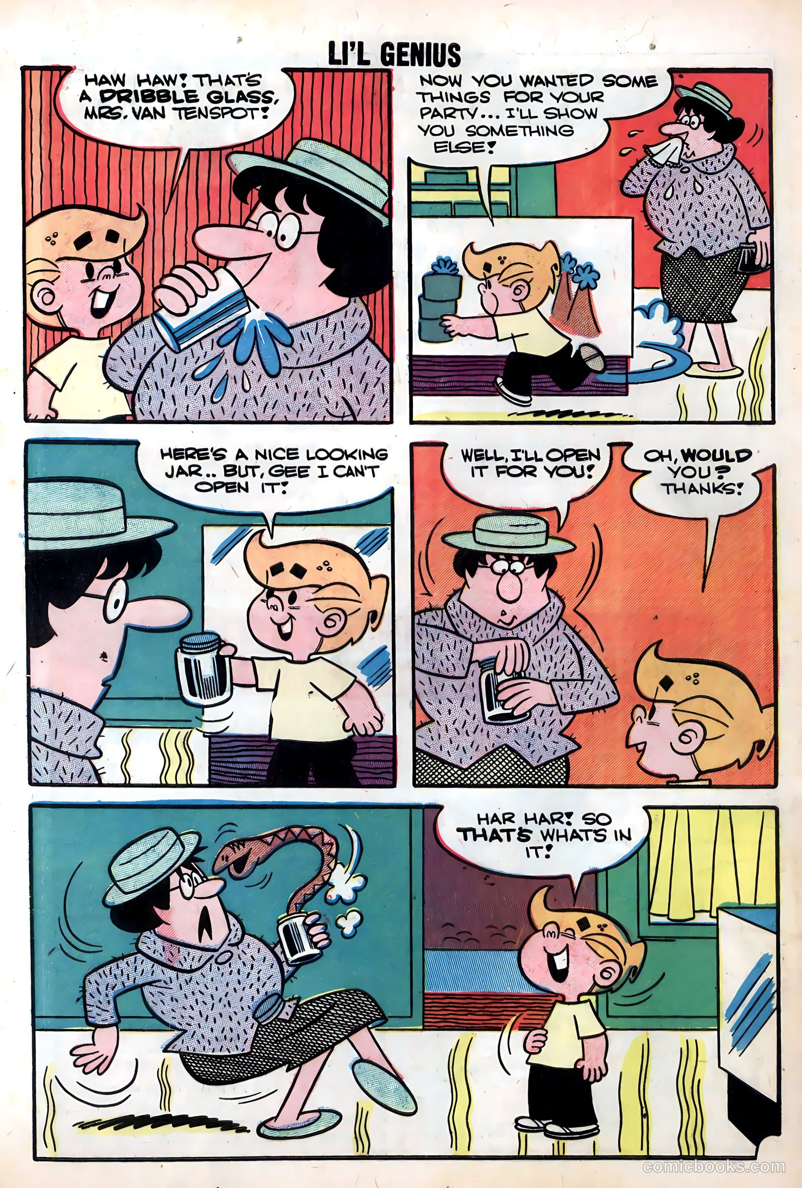 Li'l Genius #23 (1959) — page 32 of 36