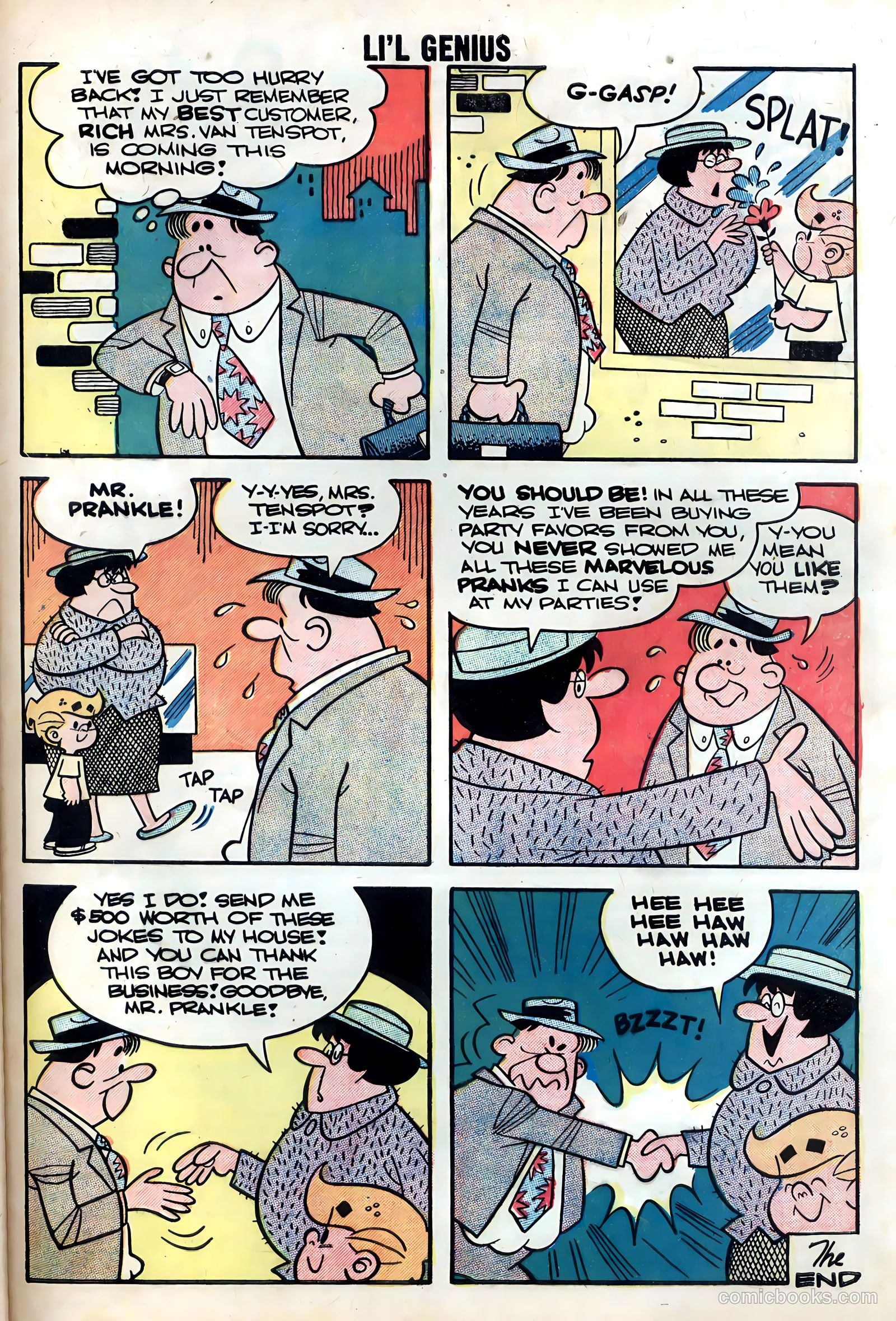 Li'l Genius #23 (1959) — page 33 of 36