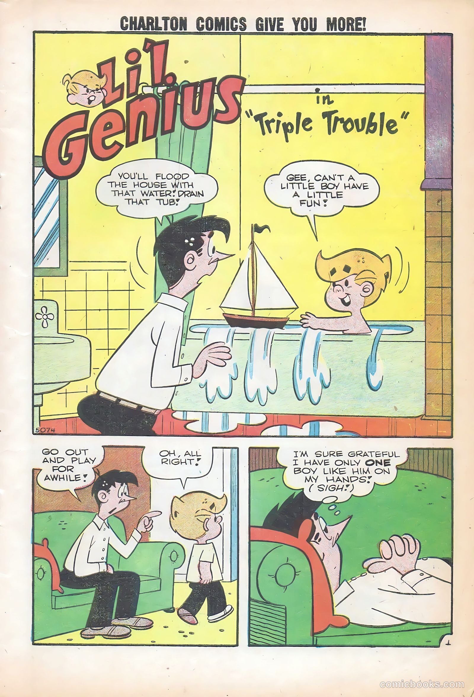 Li'l Genius #24 (1959) — page 3 of 36