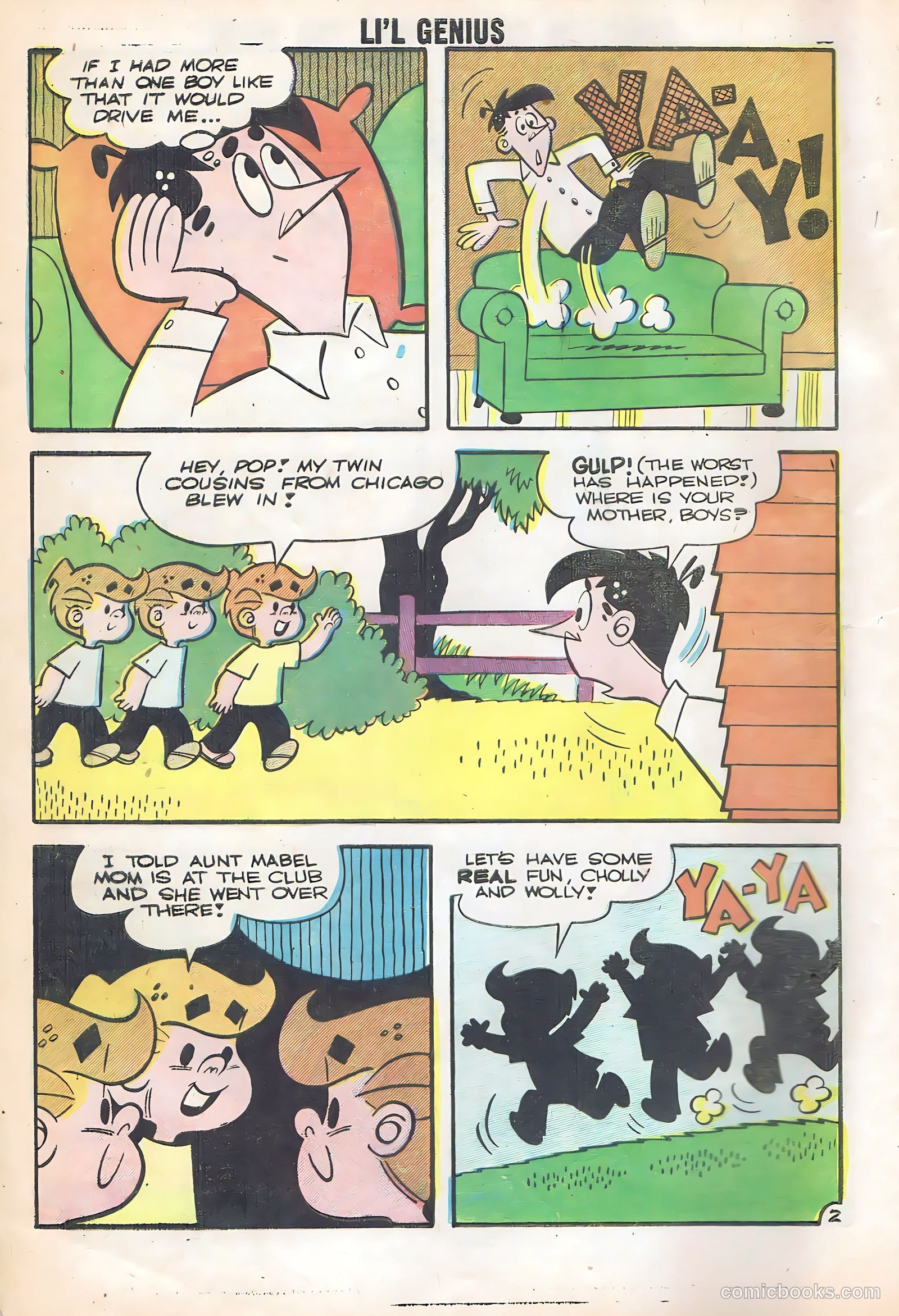 Li'l Genius #24 (1959) — page 4 of 36