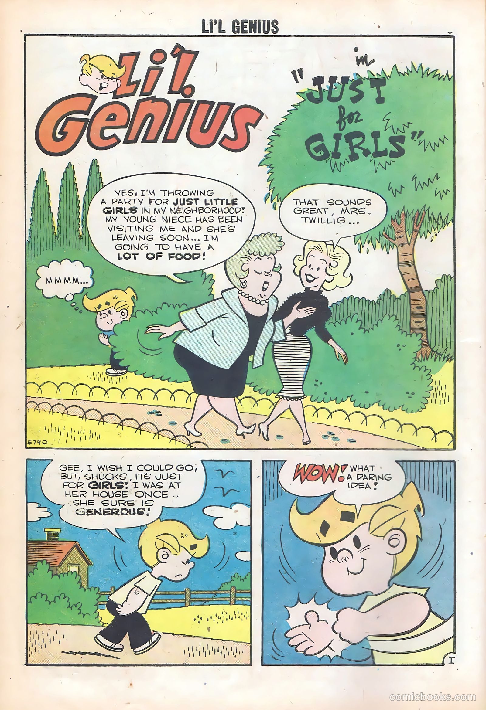Li'l Genius #24 (1959) — page 10 of 36