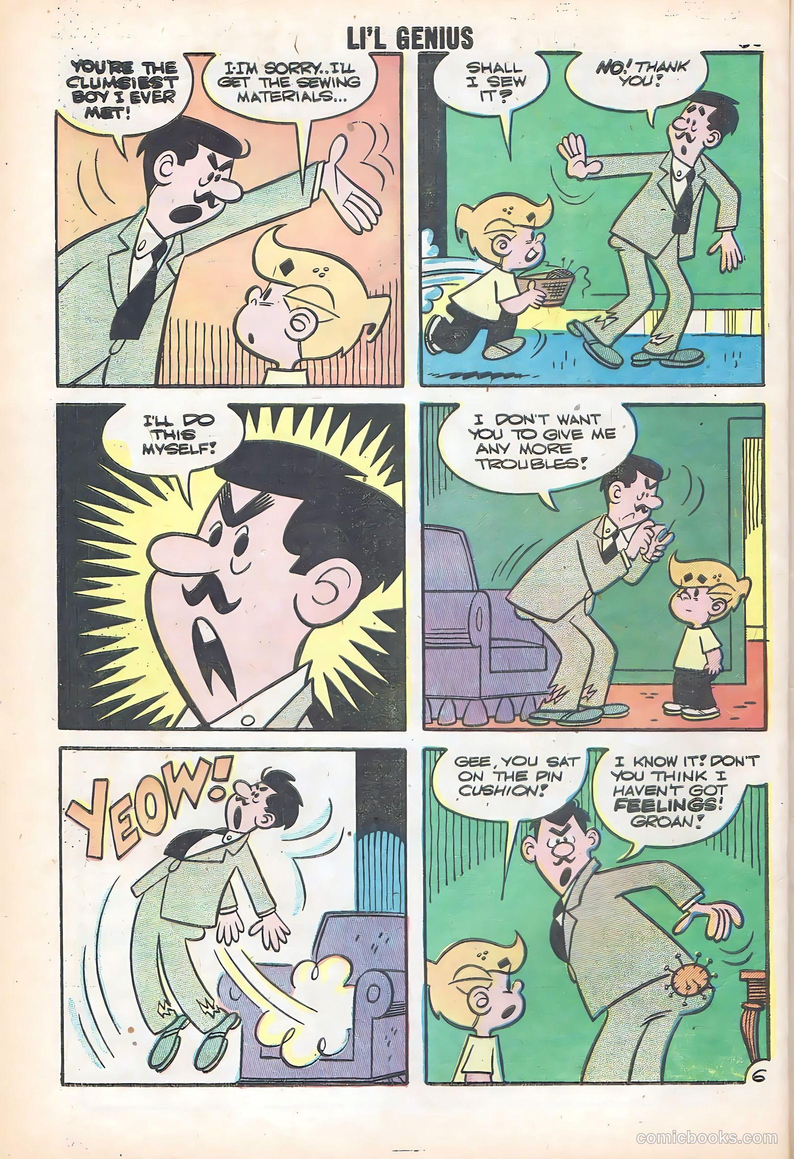 Li'l Genius #24 (1959) — page 32 of 36