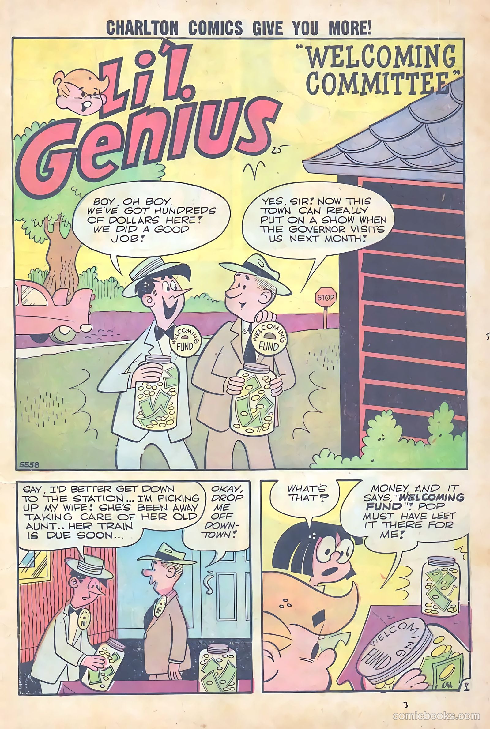 Li'l Genius #25 (1960) — page 3 of 36