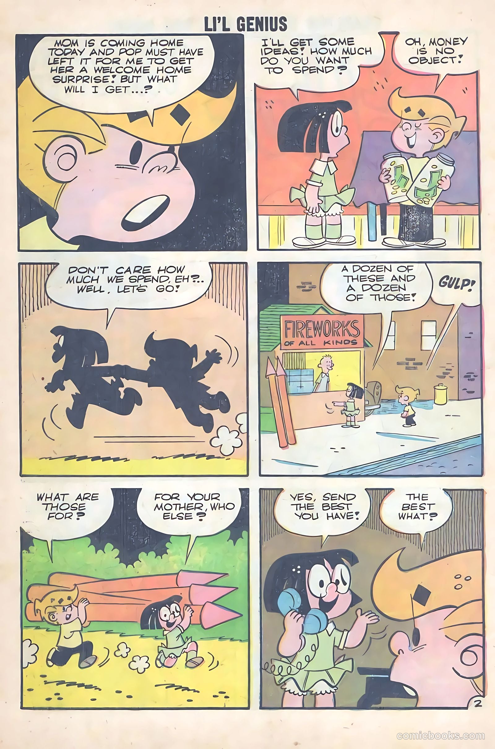 Li'l Genius #25 (1960) — page 4 of 36