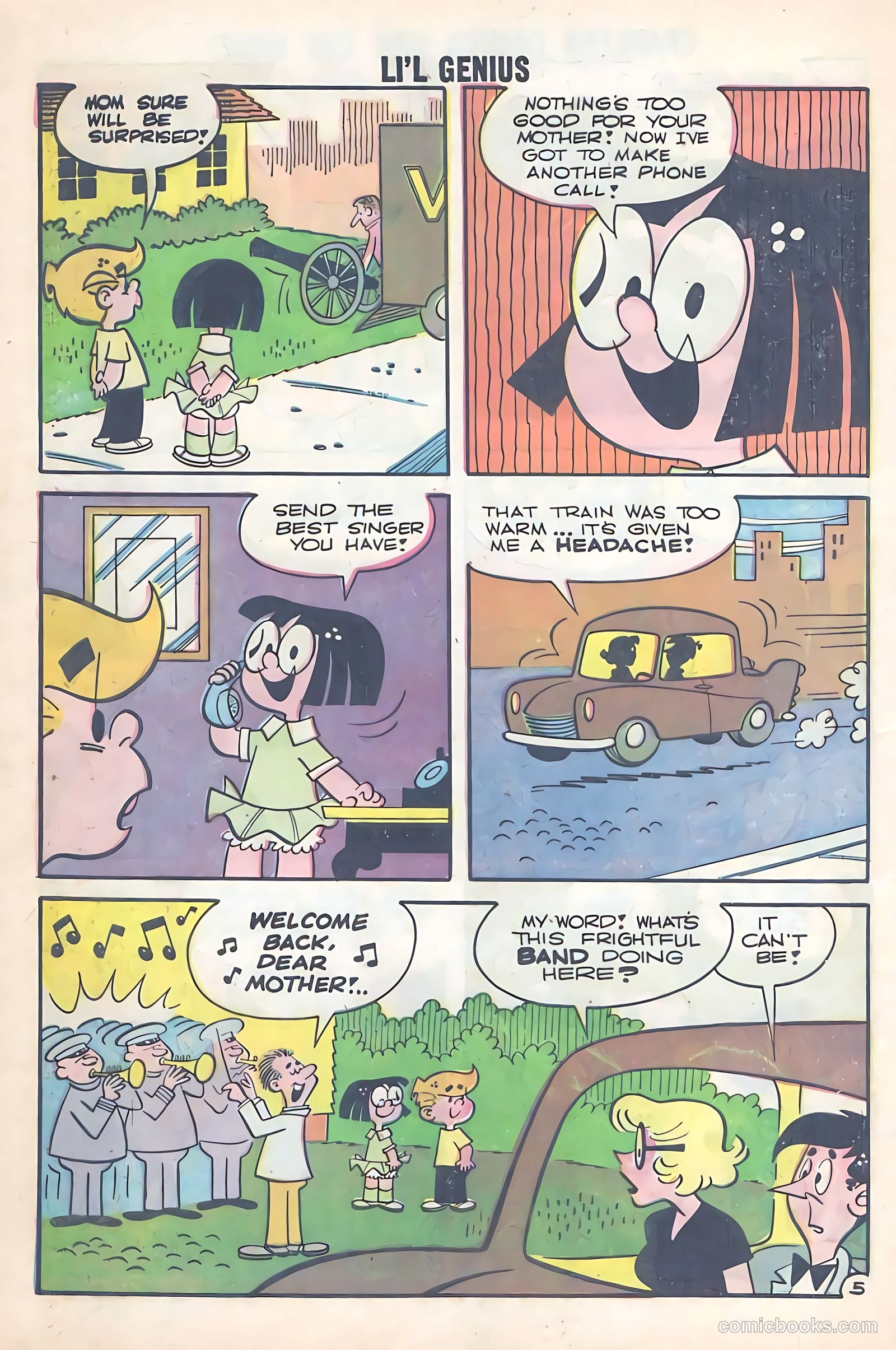 Li'l Genius #25 (1960) — page 8 of 36