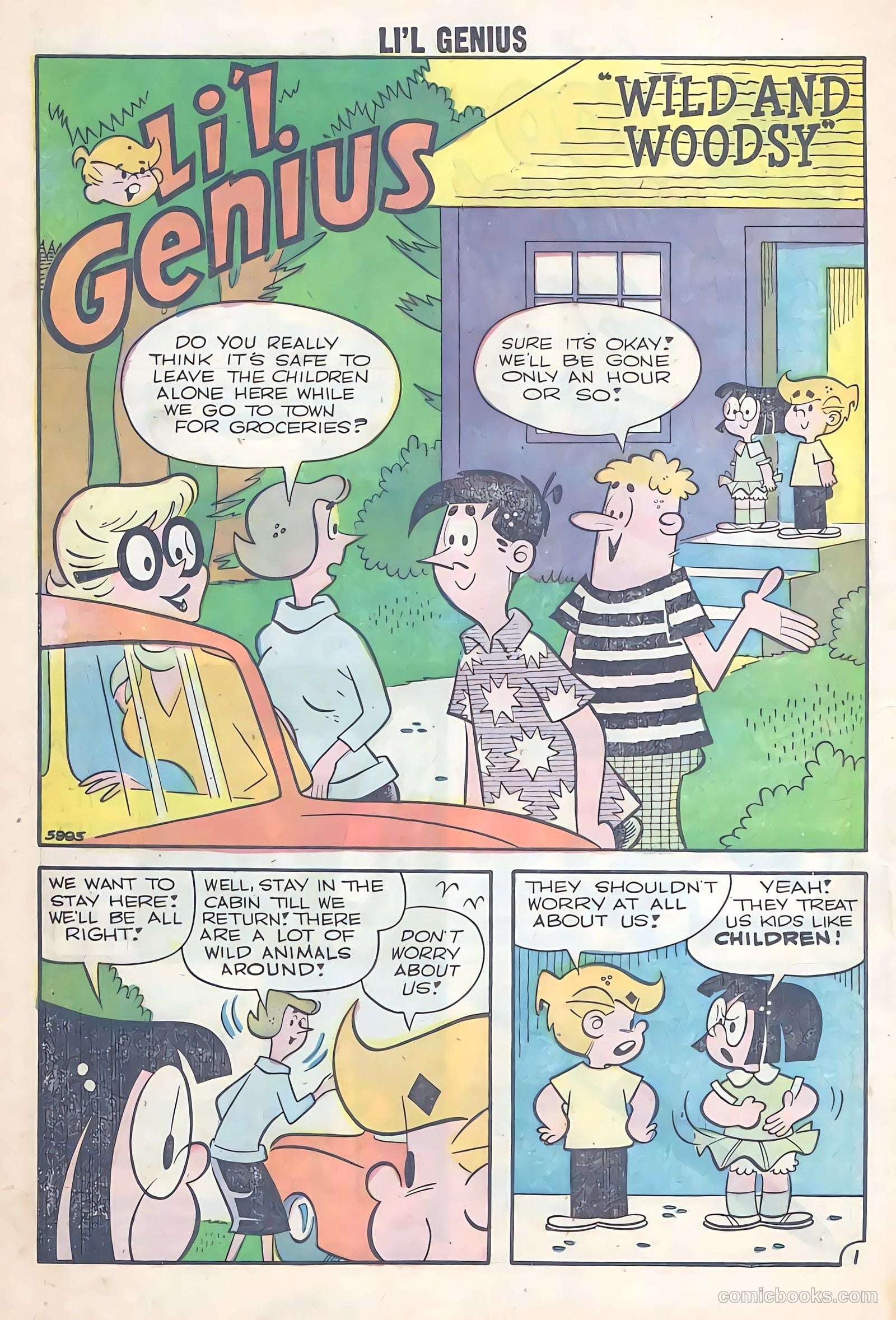 Li'l Genius #25 (1960) — page 12 of 36