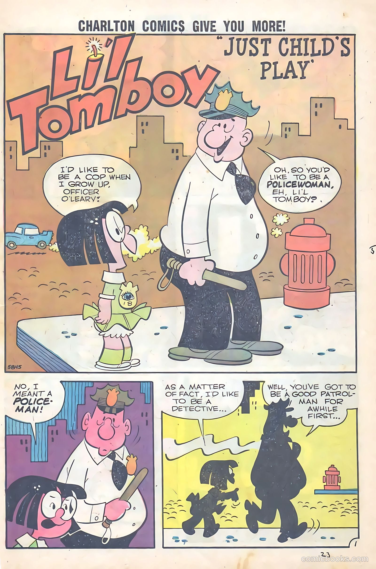 Li'l Genius #25 (1960) — page 23 of 36