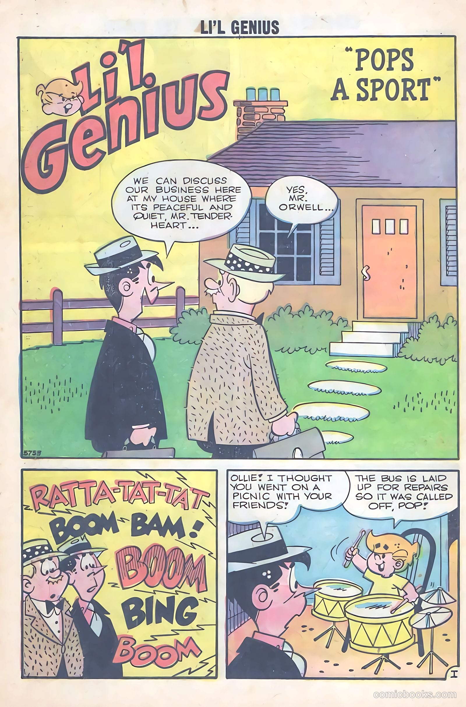 Li'l Genius #25 (1960) — page 28 of 36