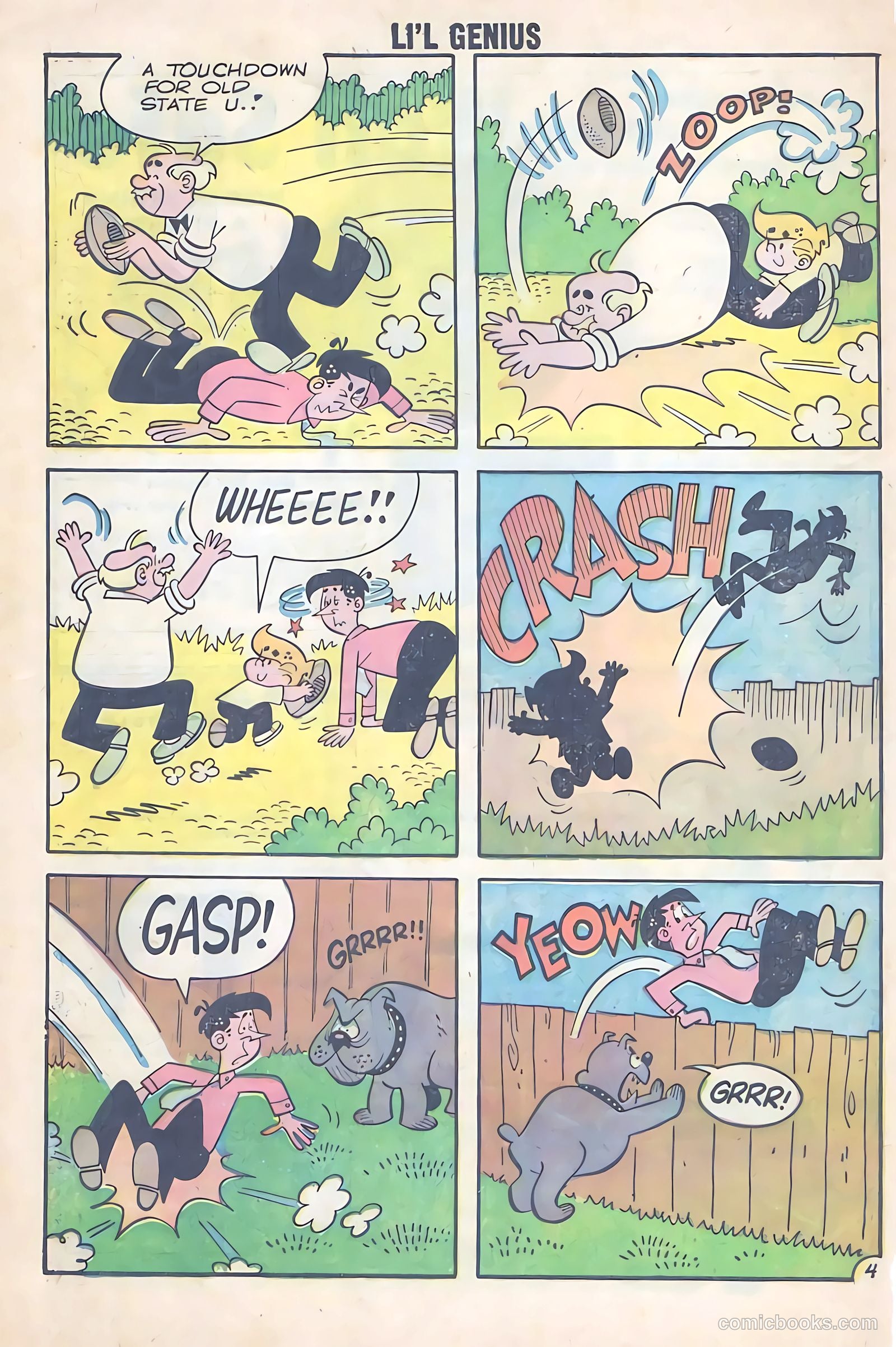 Li'l Genius #25 (1960) — page 32 of 36