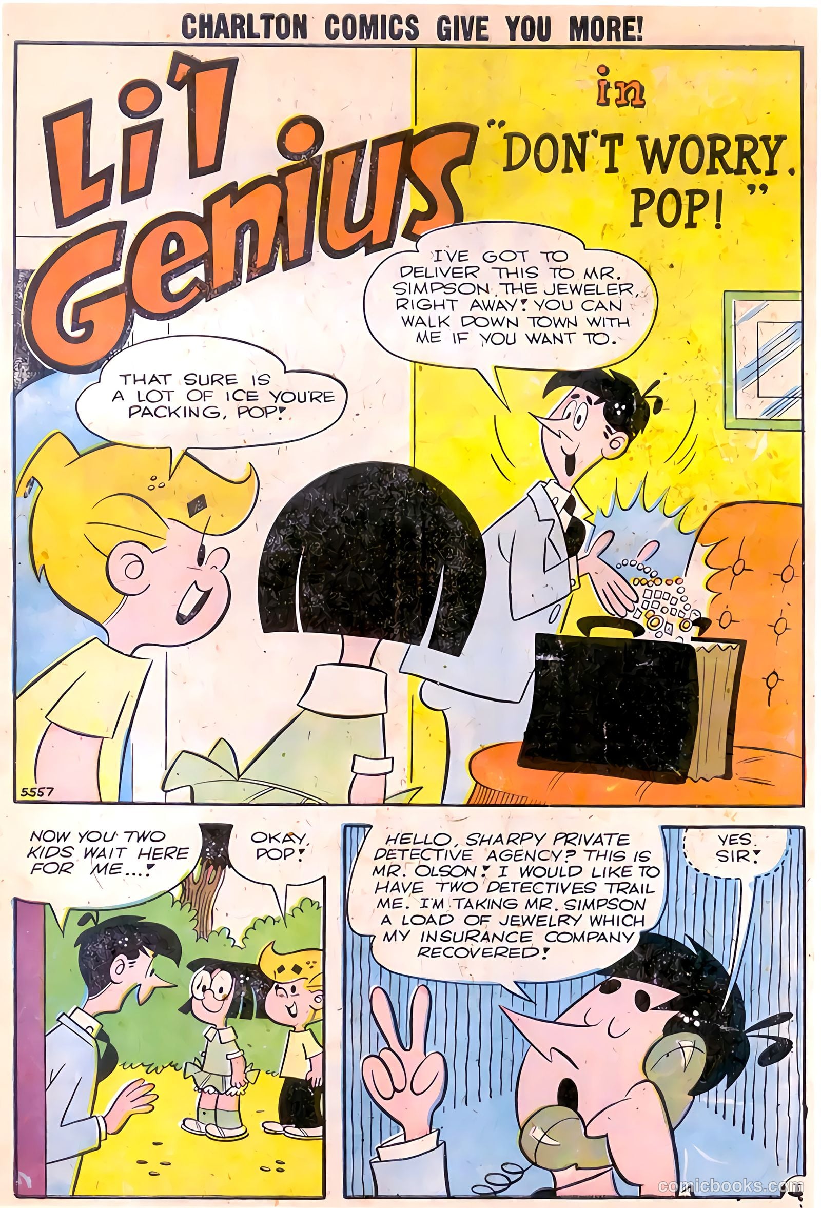 Li'l Genius #26 (1960) — page 3 of 36