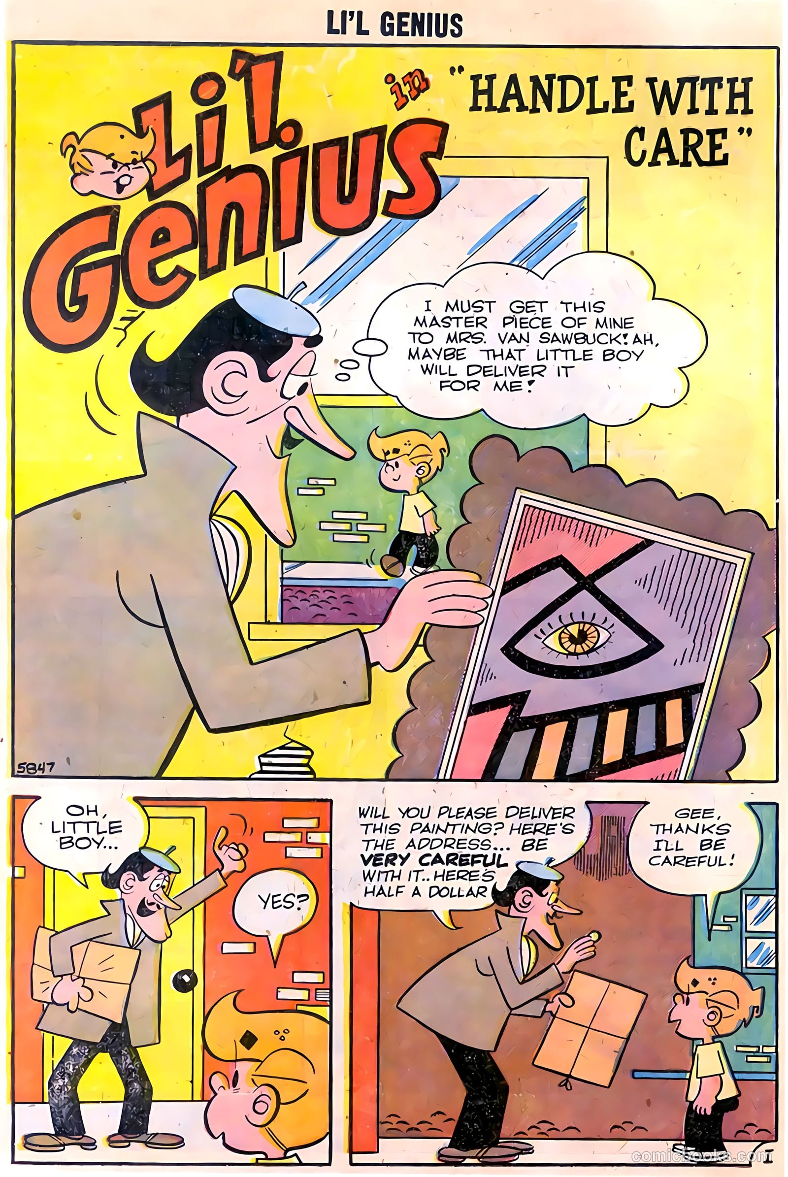 Li'l Genius #26 (1960) — page 12 of 36