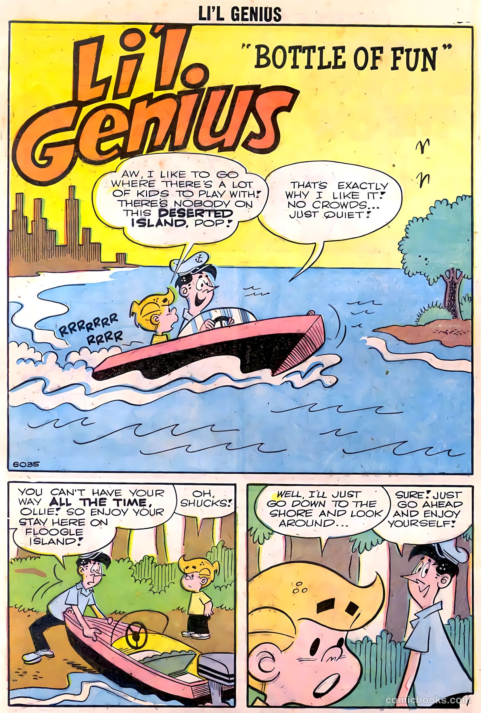 Li'l Genius #26 (1960) — page 28 of 36