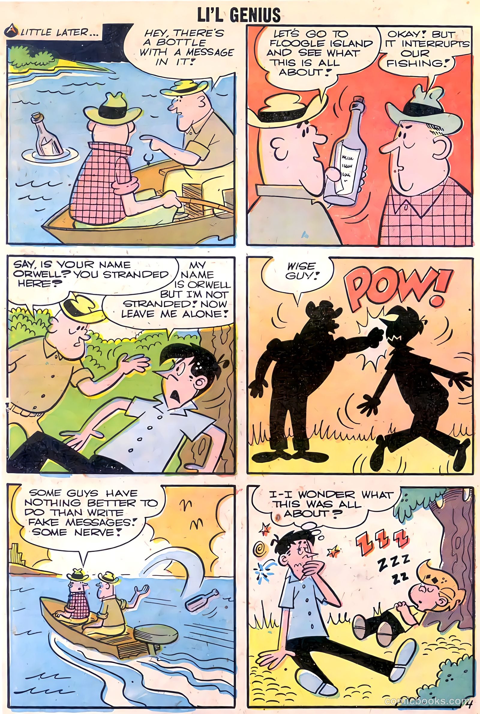 Li'l Genius #26 (1960) — page 32 of 36