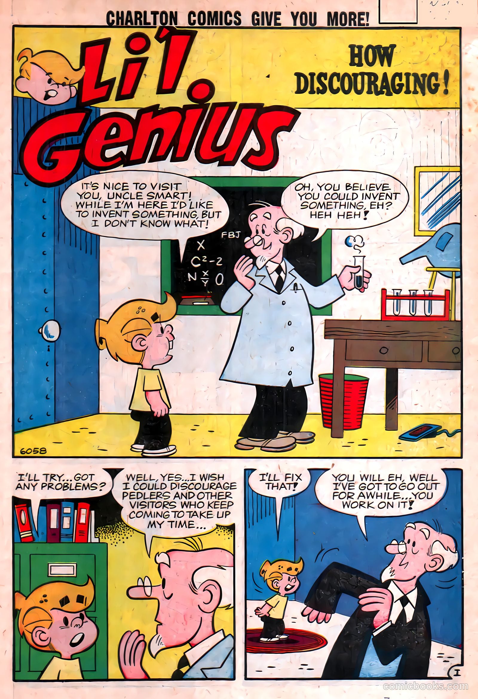 Li'l Genius #27 (1960) — page 3 of 36