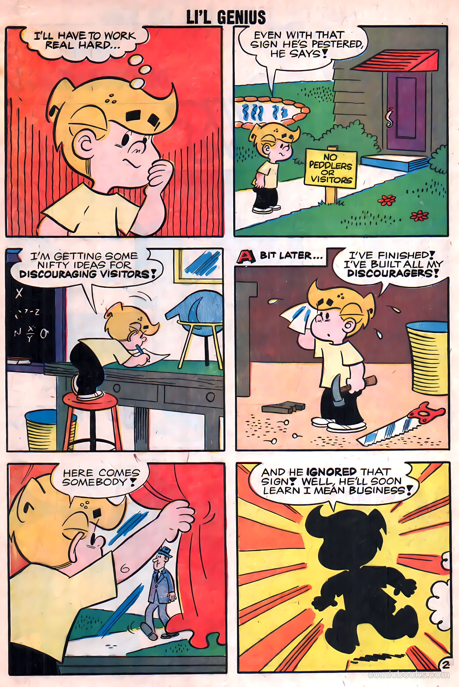 Li'l Genius #27 (1960) — page 4 of 36