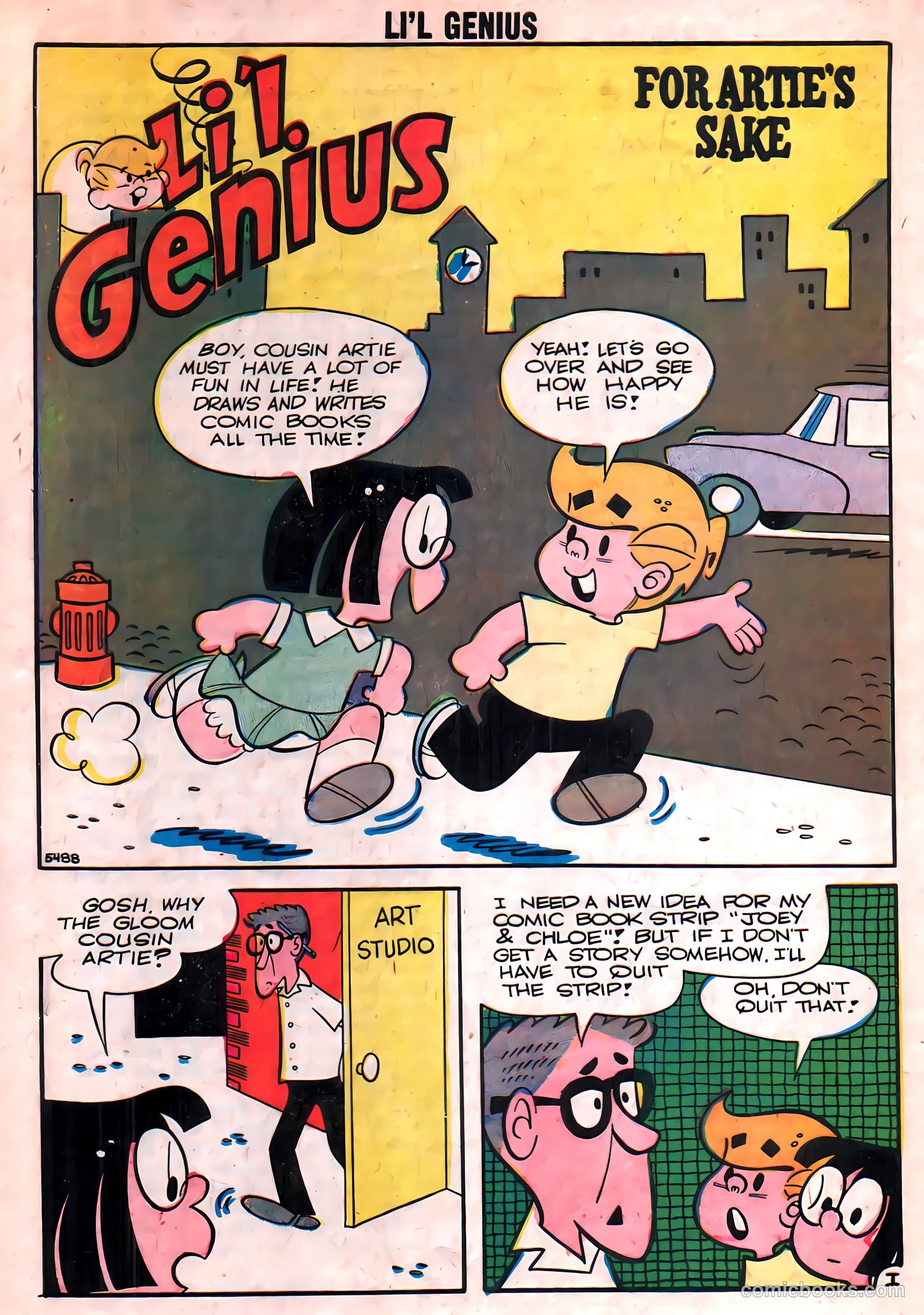 Li'l Genius #27 (1960) — page 28 of 36