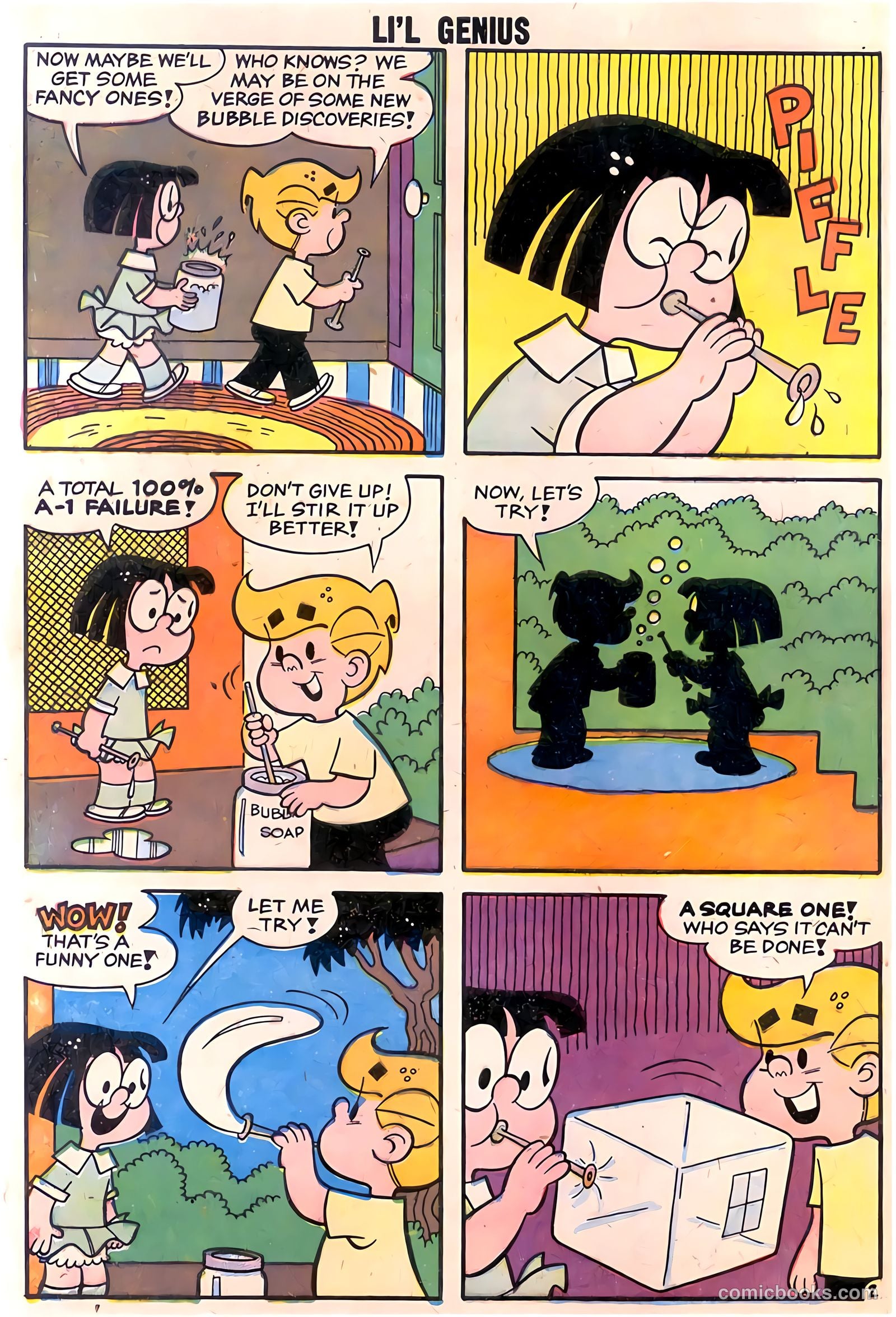 Li'l Genius #28 (1960) — page 4 of 36