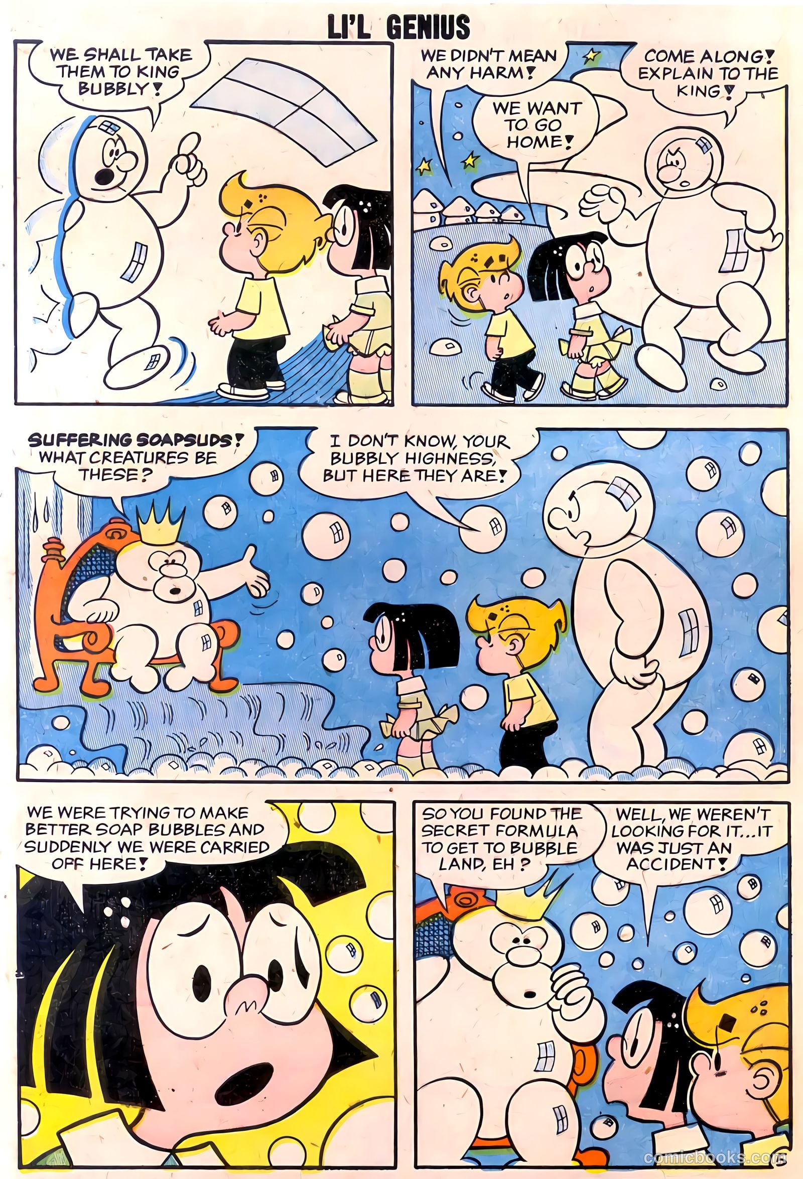Li'l Genius #28 (1960) — page 8 of 36