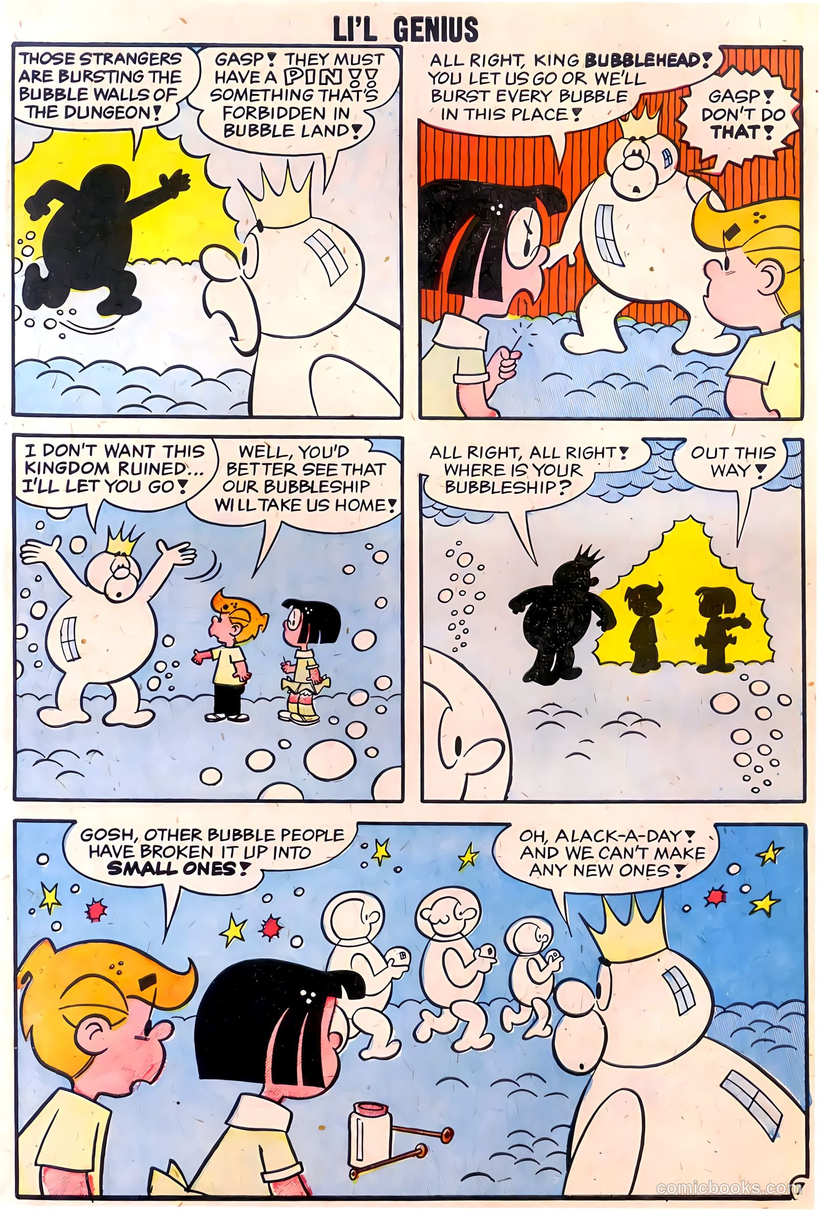 Li'l Genius #28 (1960) — page 10 of 36