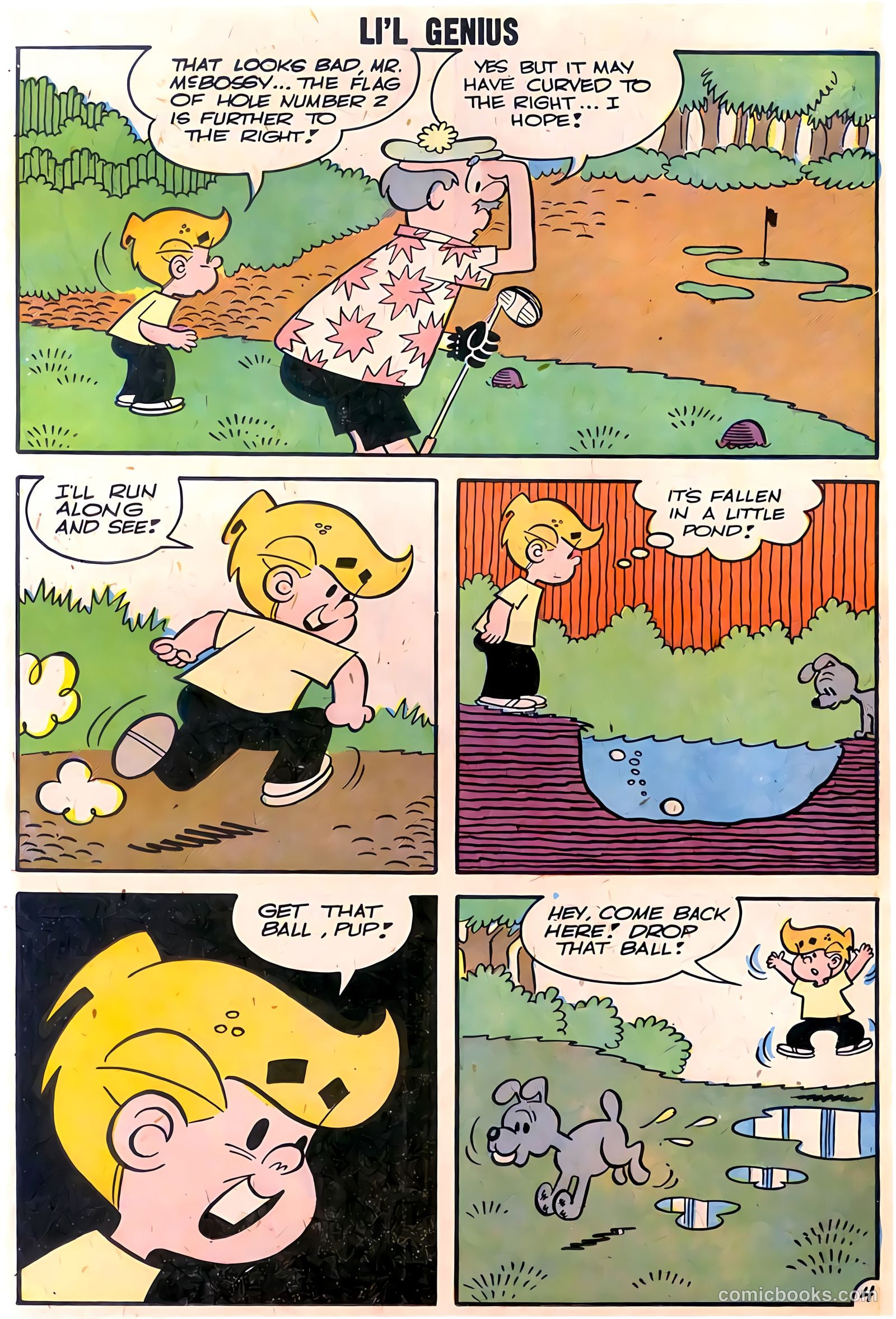 Li'l Genius #28 (1960) — page 18 of 36