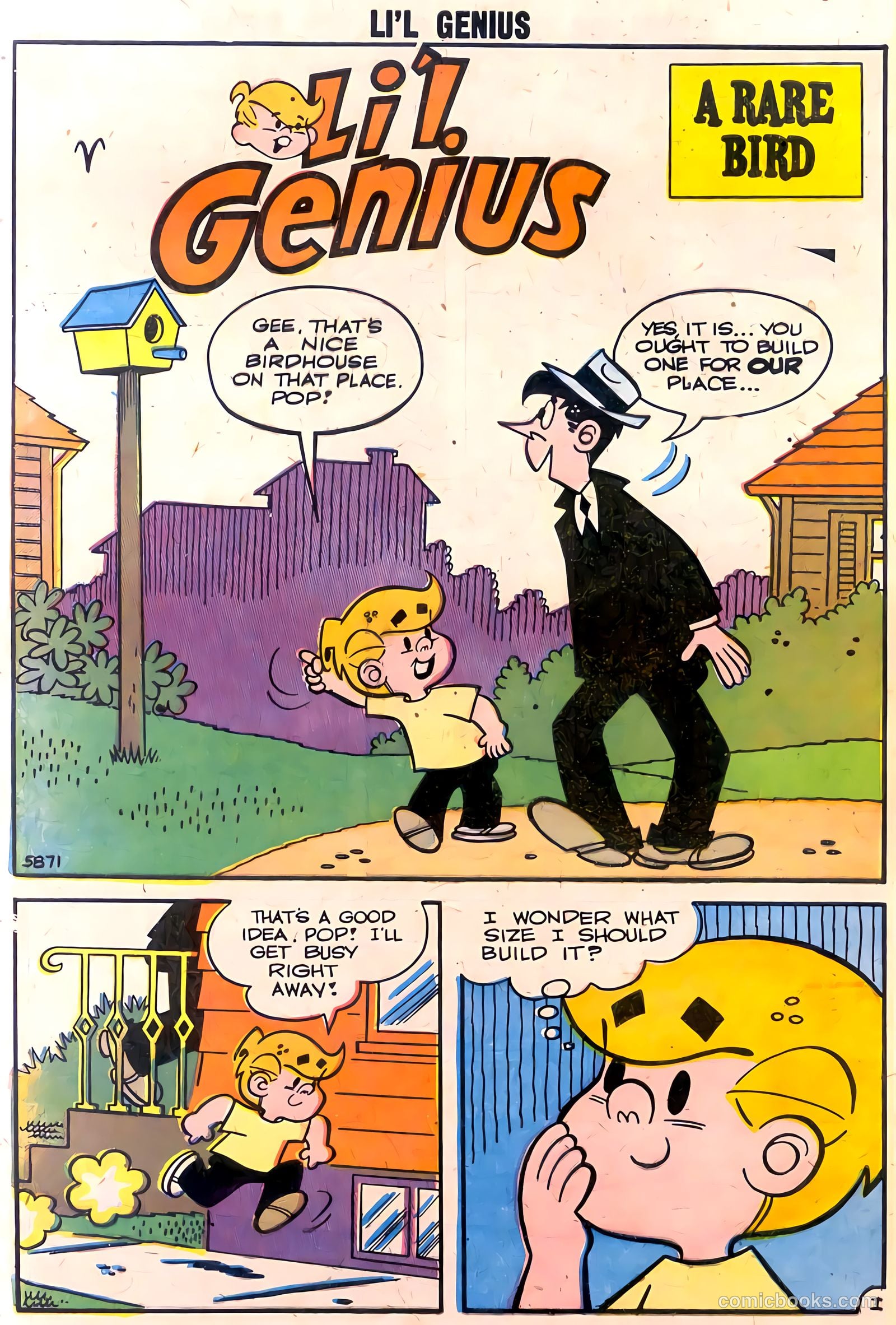 Li'l Genius #28 (1960) — page 28 of 36