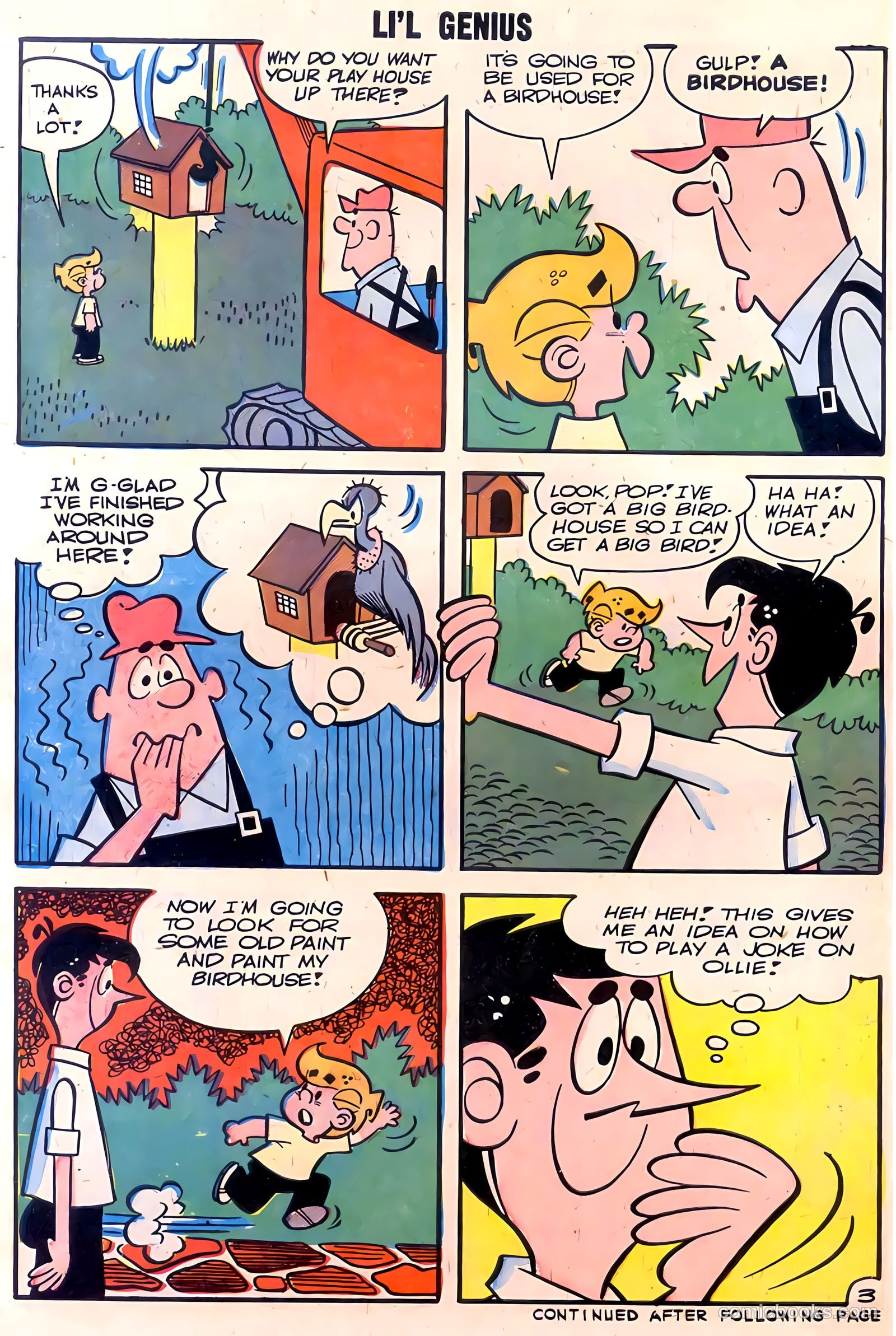 Li'l Genius #28 (1960) — page 30 of 36