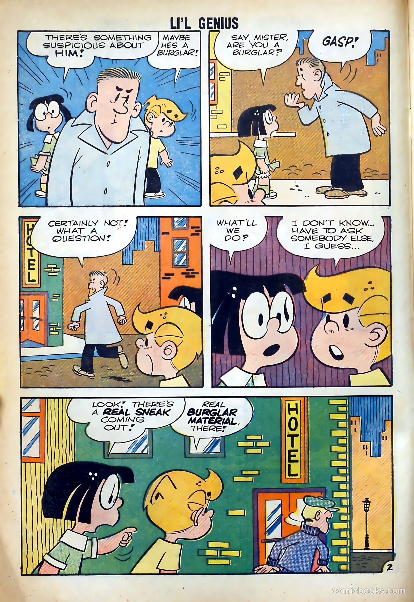 Li'l Genius #29 (1960) — page 4 of 36