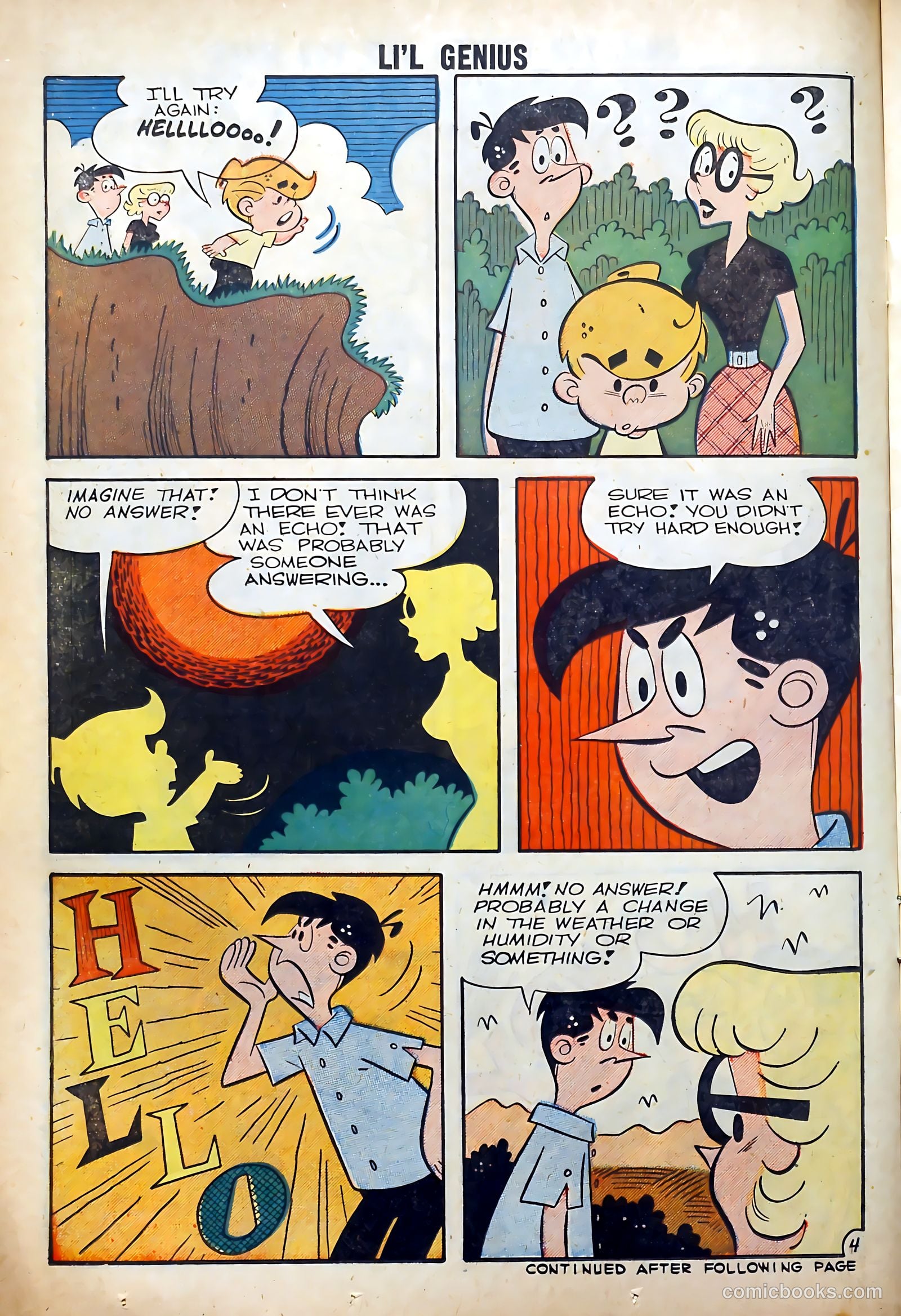 Li'l Genius #29 (1960) — page 14 of 36