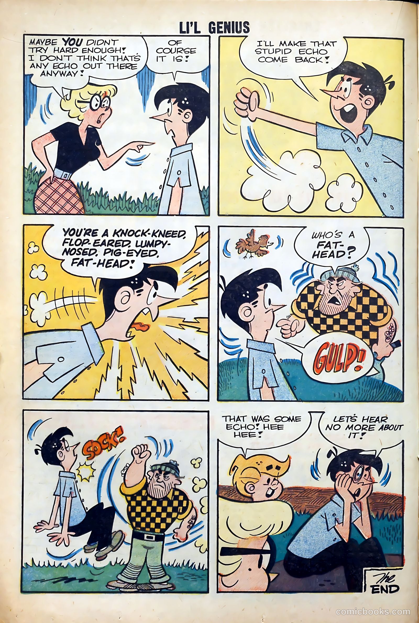 Li'l Genius #29 (1960) — page 16 of 36