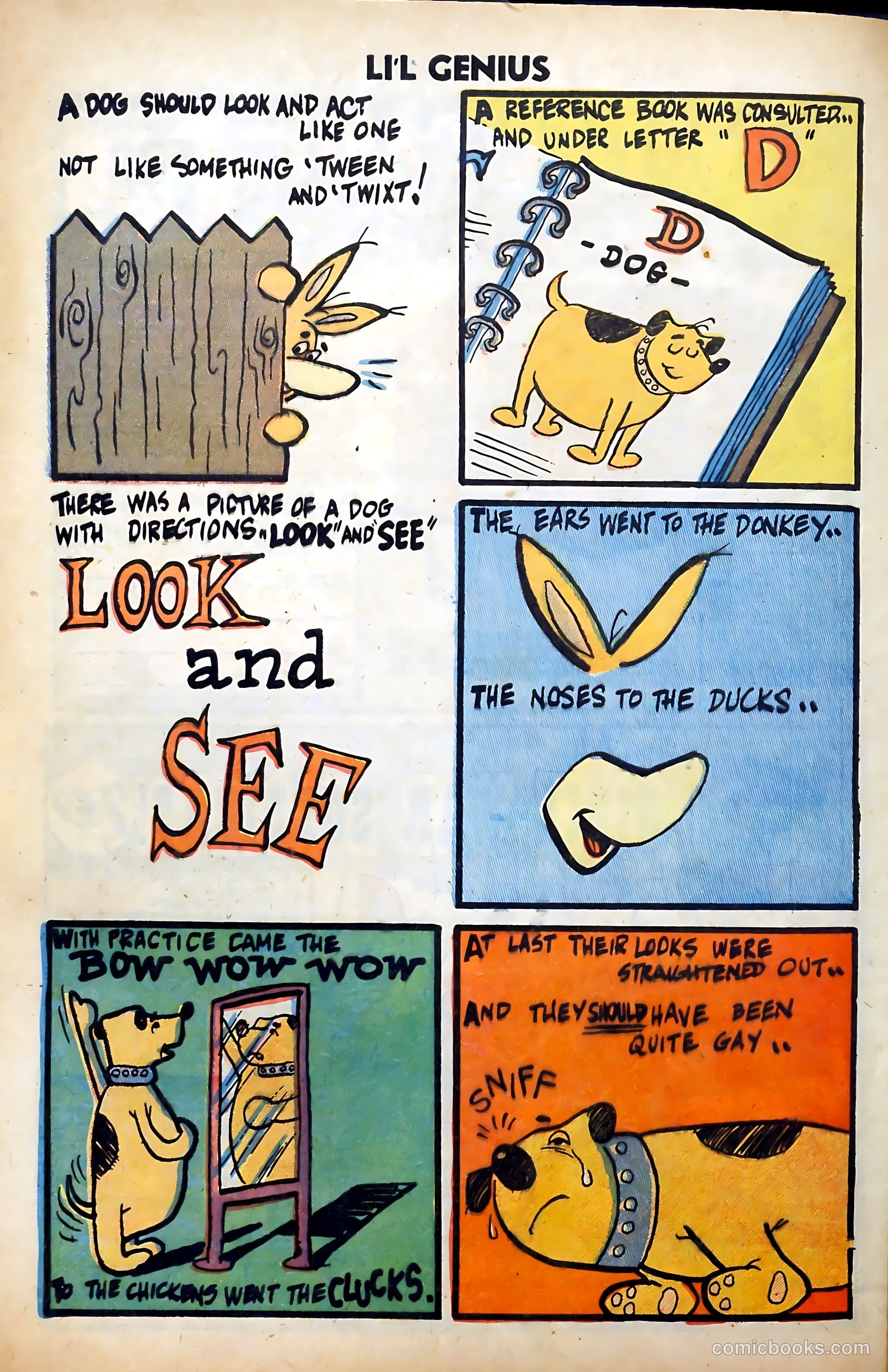 Li'l Genius #29 (1960) — page 32 of 36