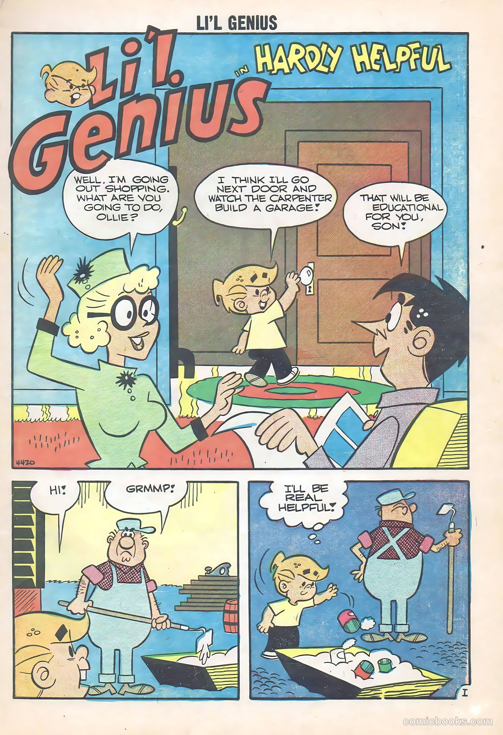Li'l Genius #3 (1959) — page 3 of 36