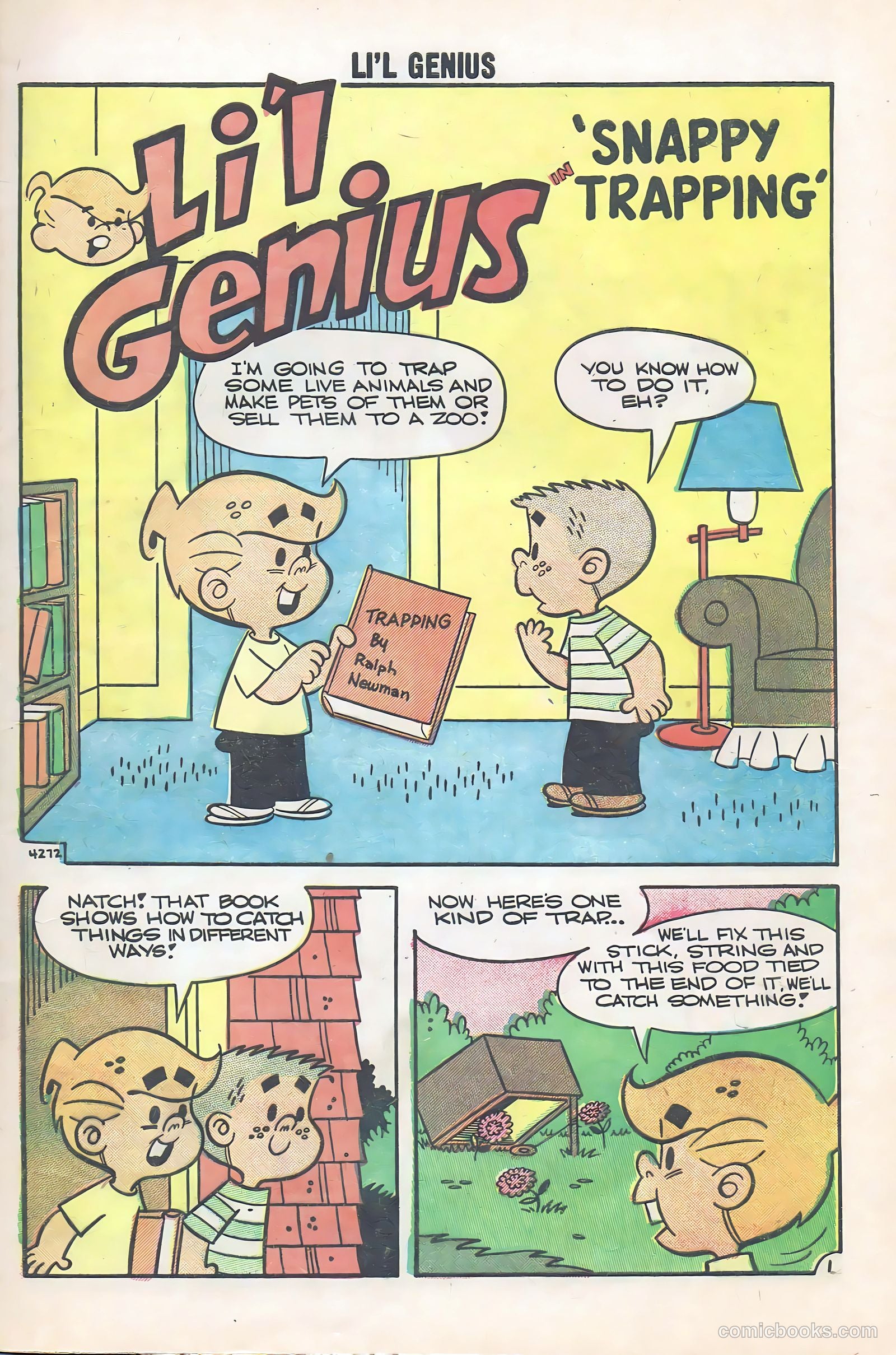 Li'l Genius #3 (1959) — page 9 of 36