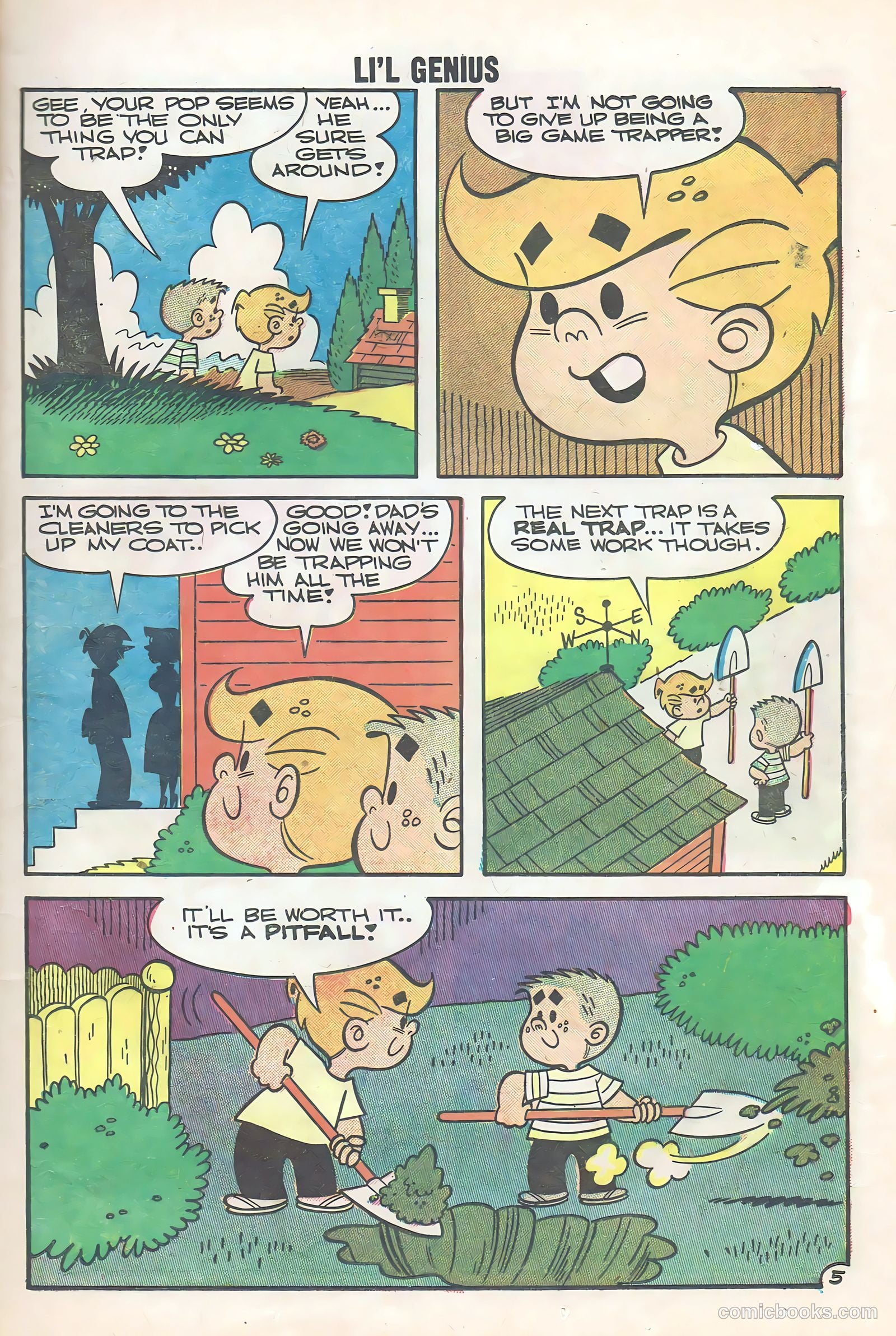 Li'l Genius #3 (1959) — page 13 of 36