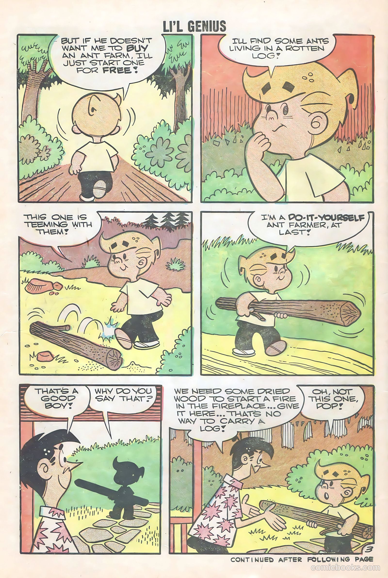 Li'l Genius #3 (1959) — page 30 of 36