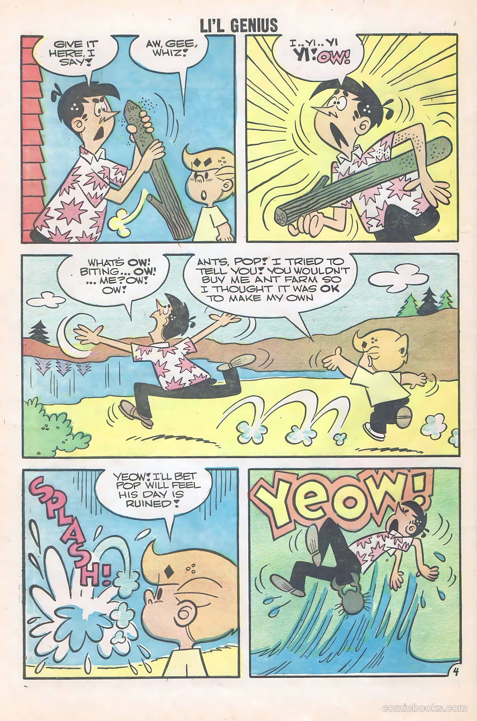 Li'l Genius #3 (1959) — page 32 of 36