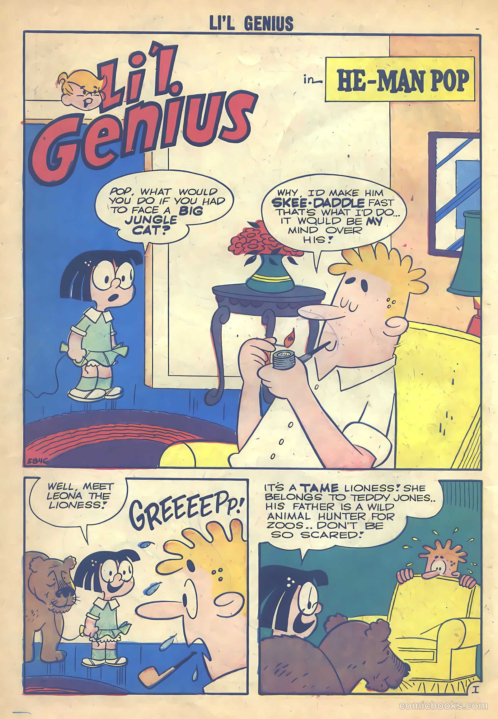 Li'l Genius #30 (1960) — page 10 of 36