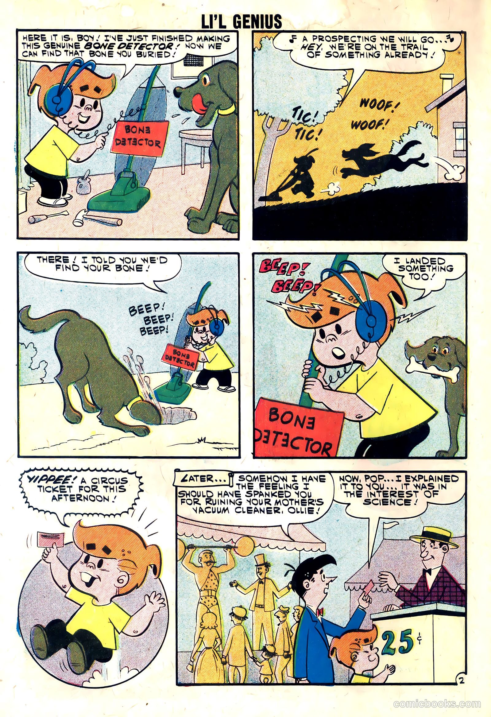 Li'l Genius #33 (1961) — page 4 of 36