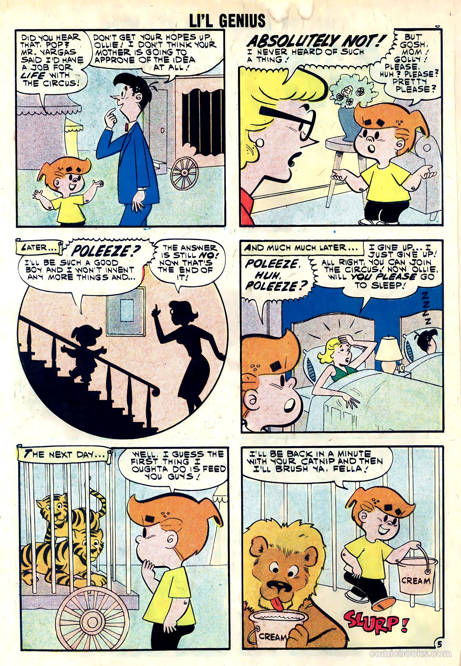 Li'l Genius #33 (1961) — page 8 of 36