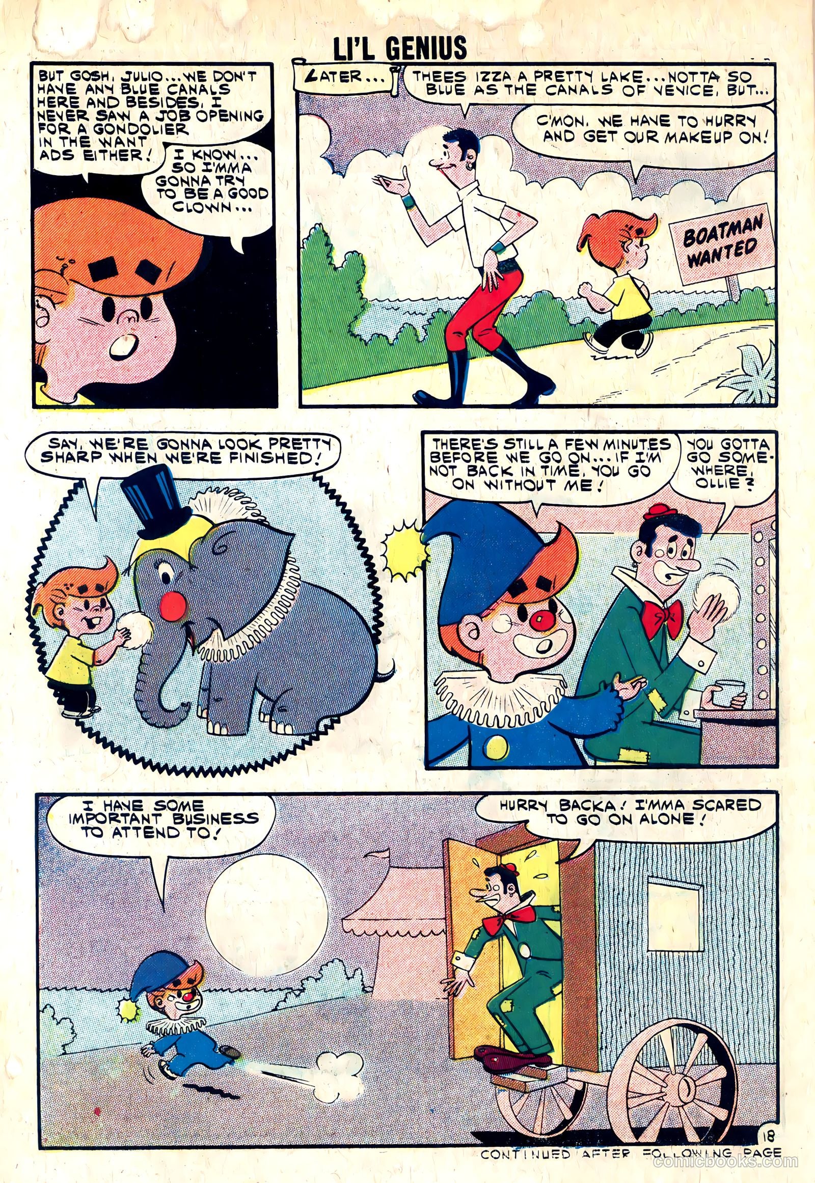 Li'l Genius #33 (1961) — page 30 of 36