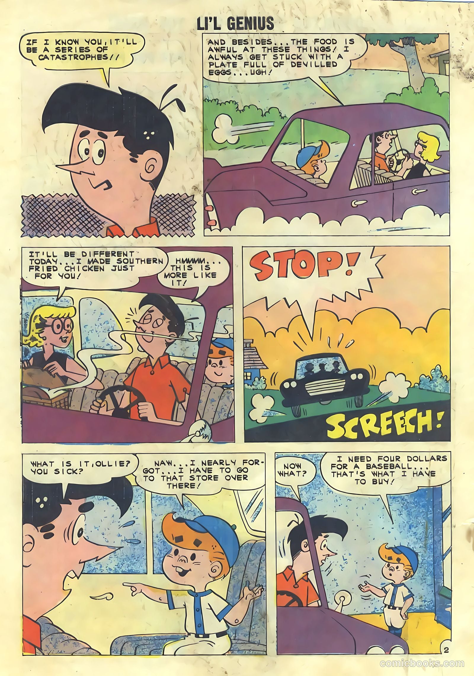 Li'l Genius #35 (1961) — page 4 of 36