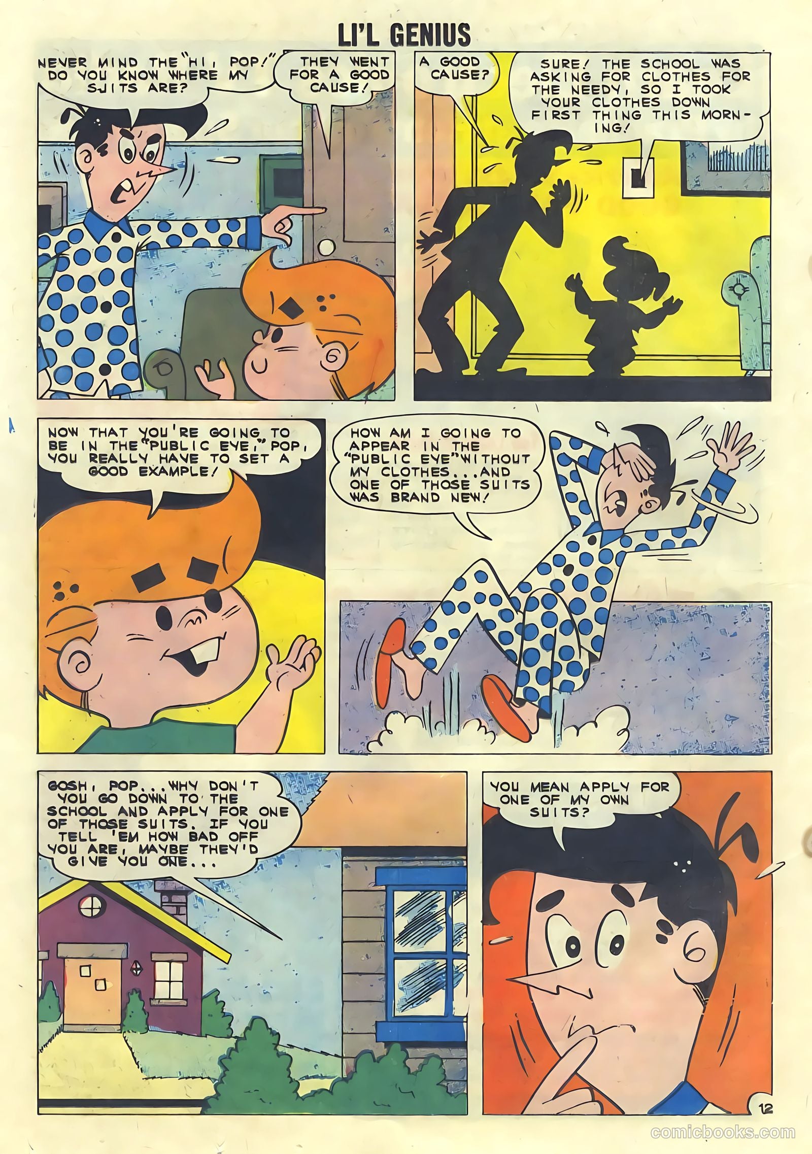Li'l Genius #35 (1961) — page 16 of 36