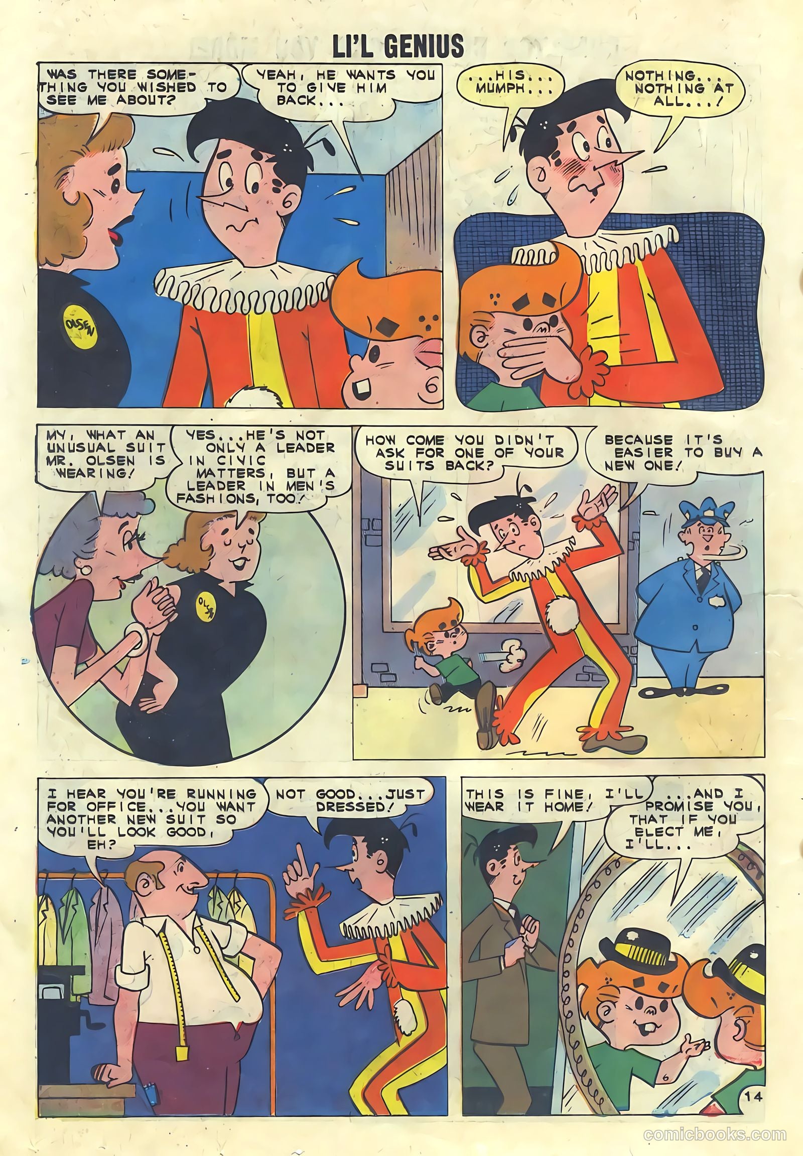 Li'l Genius #35 (1961) — page 18 of 36
