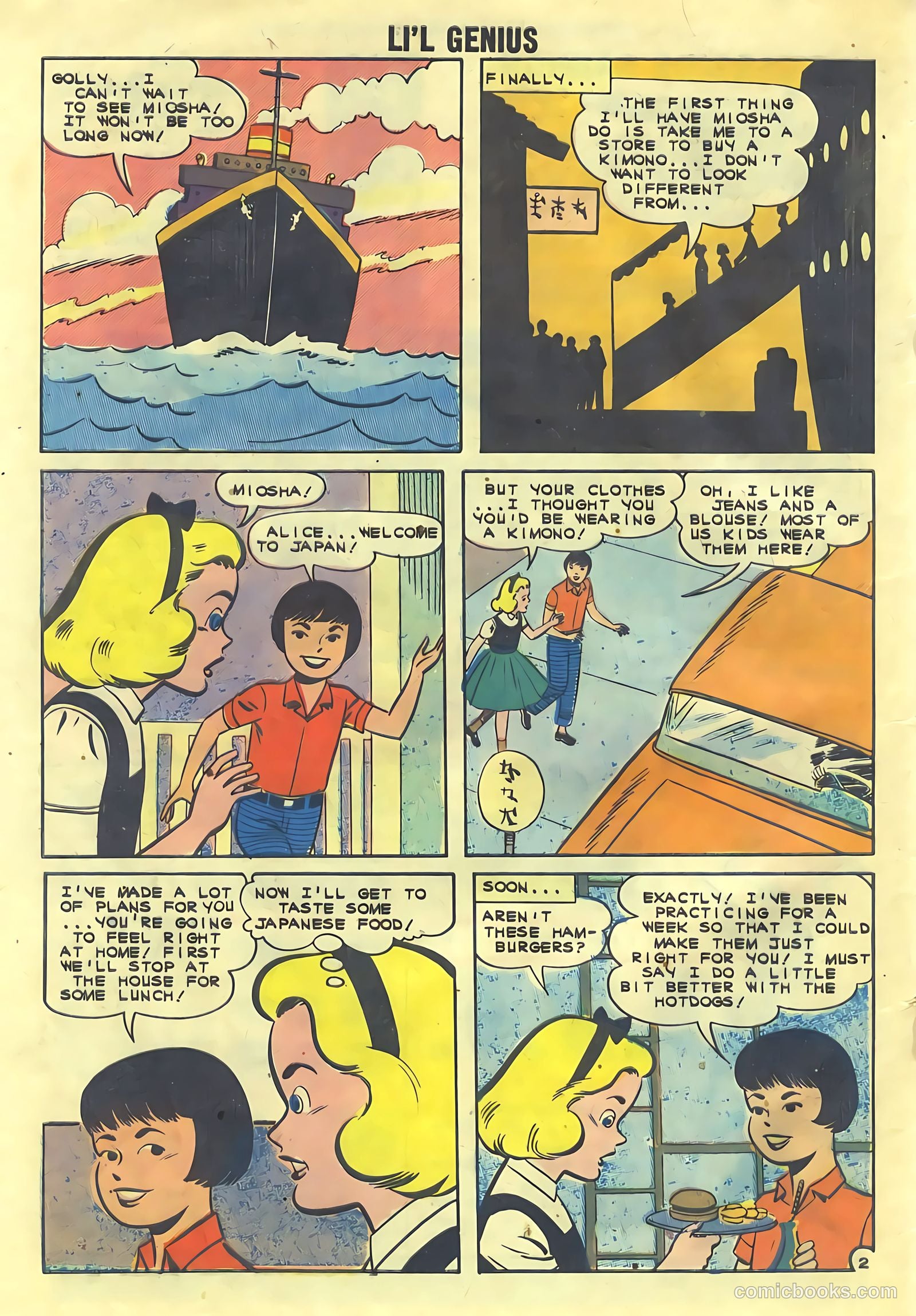 Li'l Genius #35 (1961) — page 32 of 36