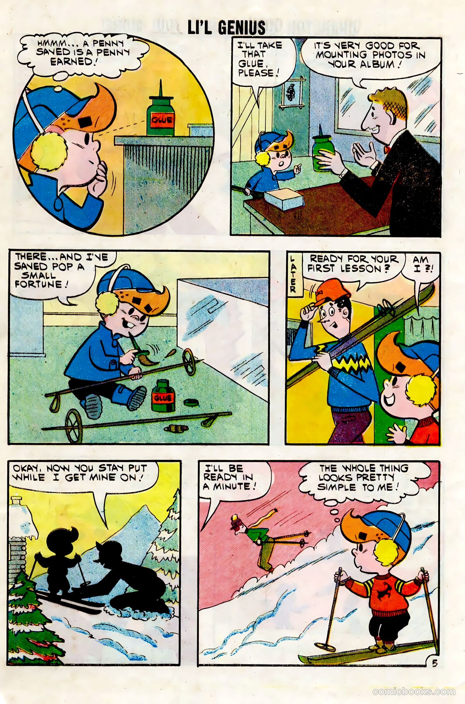 Li'l Genius #36 (1961) — page 8 of 36