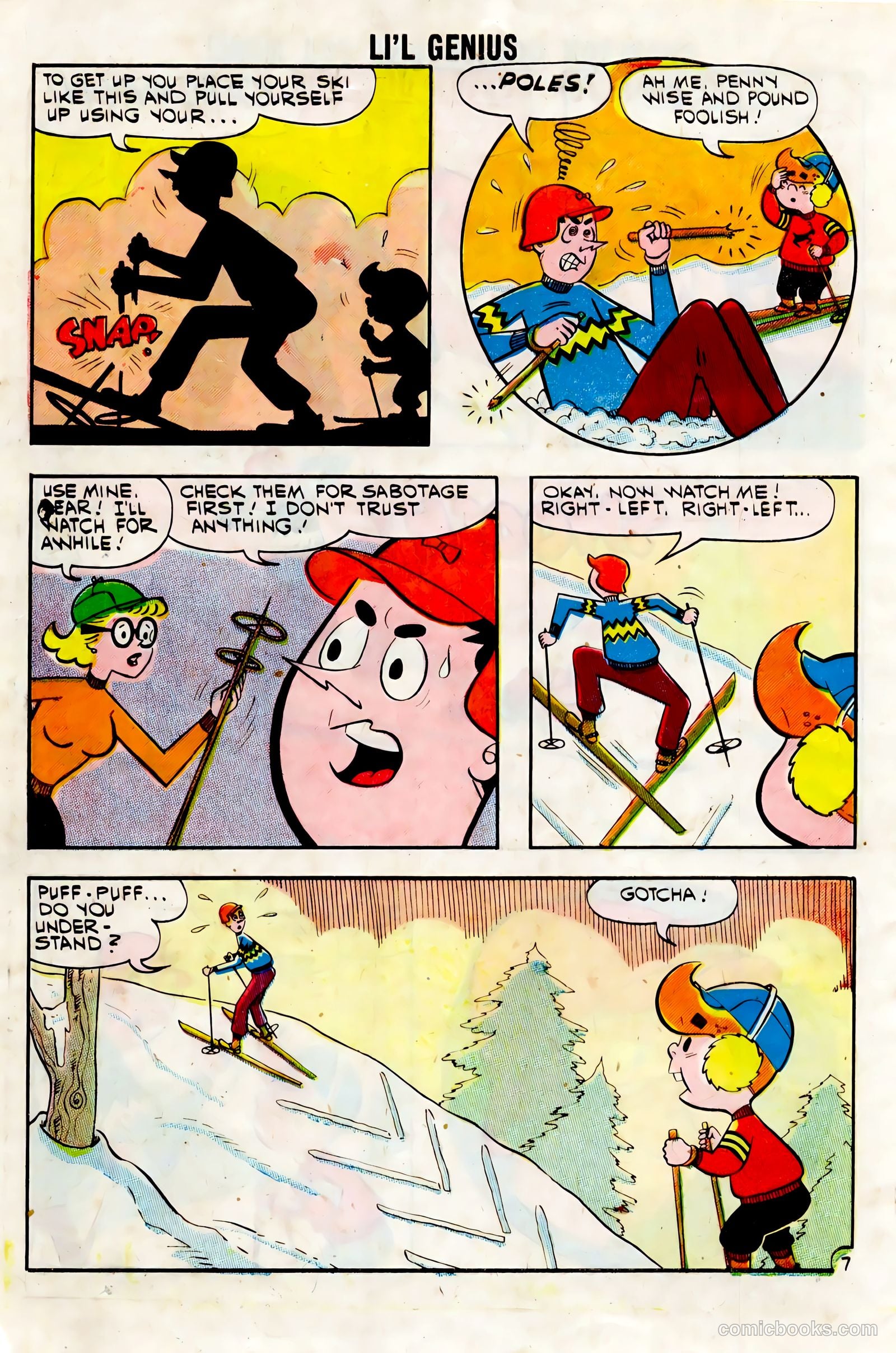 Li'l Genius #36 (1961) — page 10 of 36