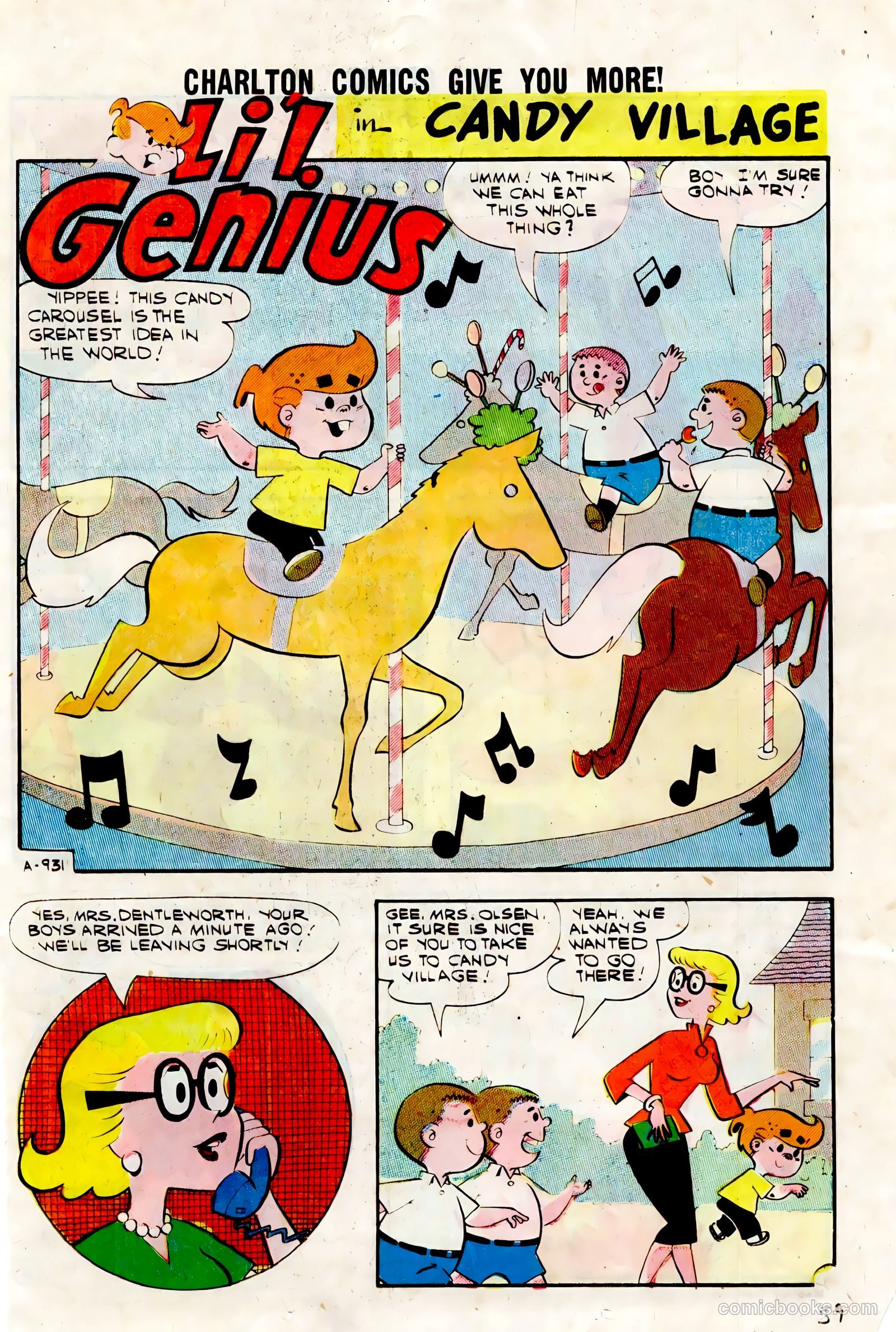 Li'l Genius #36 (1961) — page 23 of 36