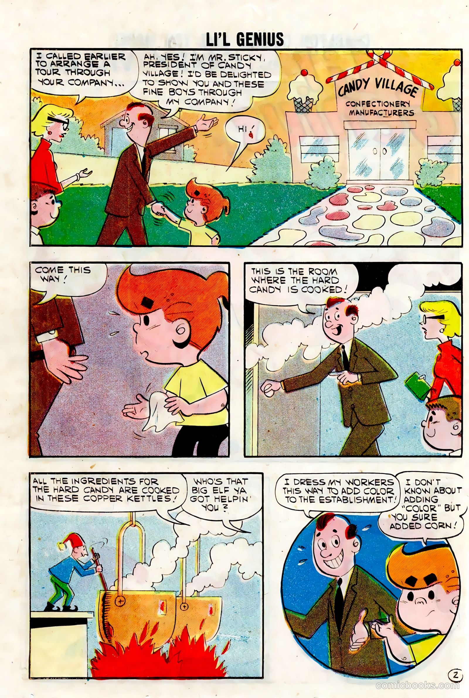 Li'l Genius #36 (1961) — page 24 of 36