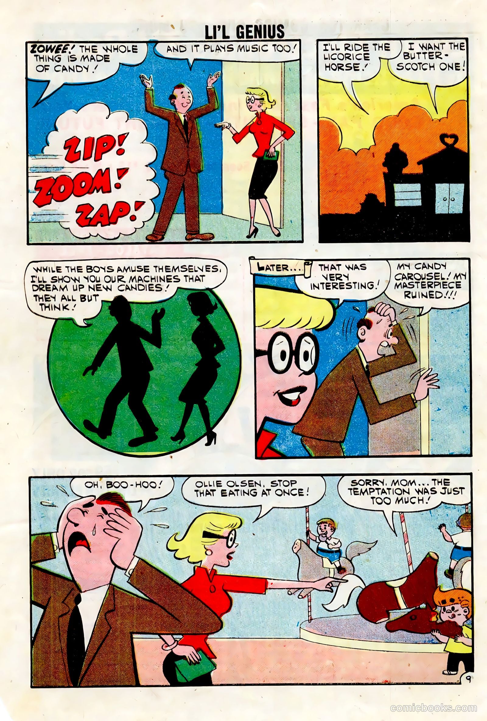 Li'l Genius #36 (1961) — page 32 of 36