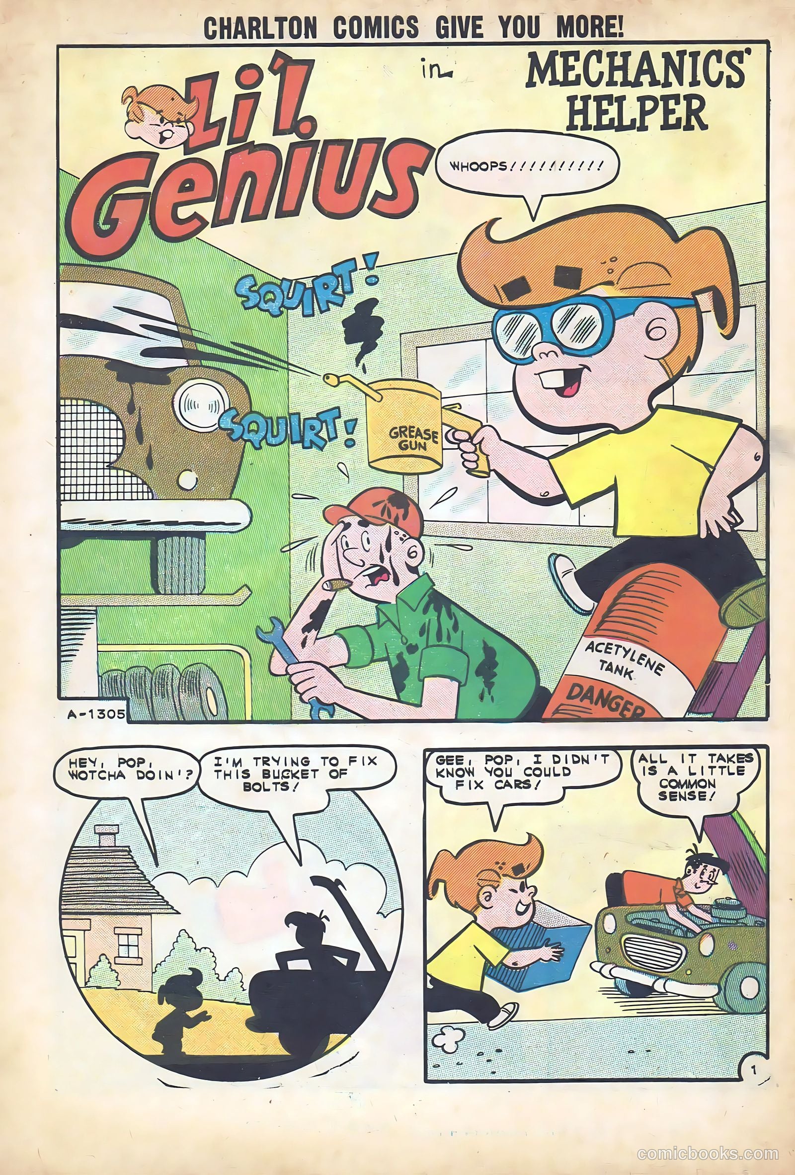 Li'l Genius #38 (1962) — page 3 of 36